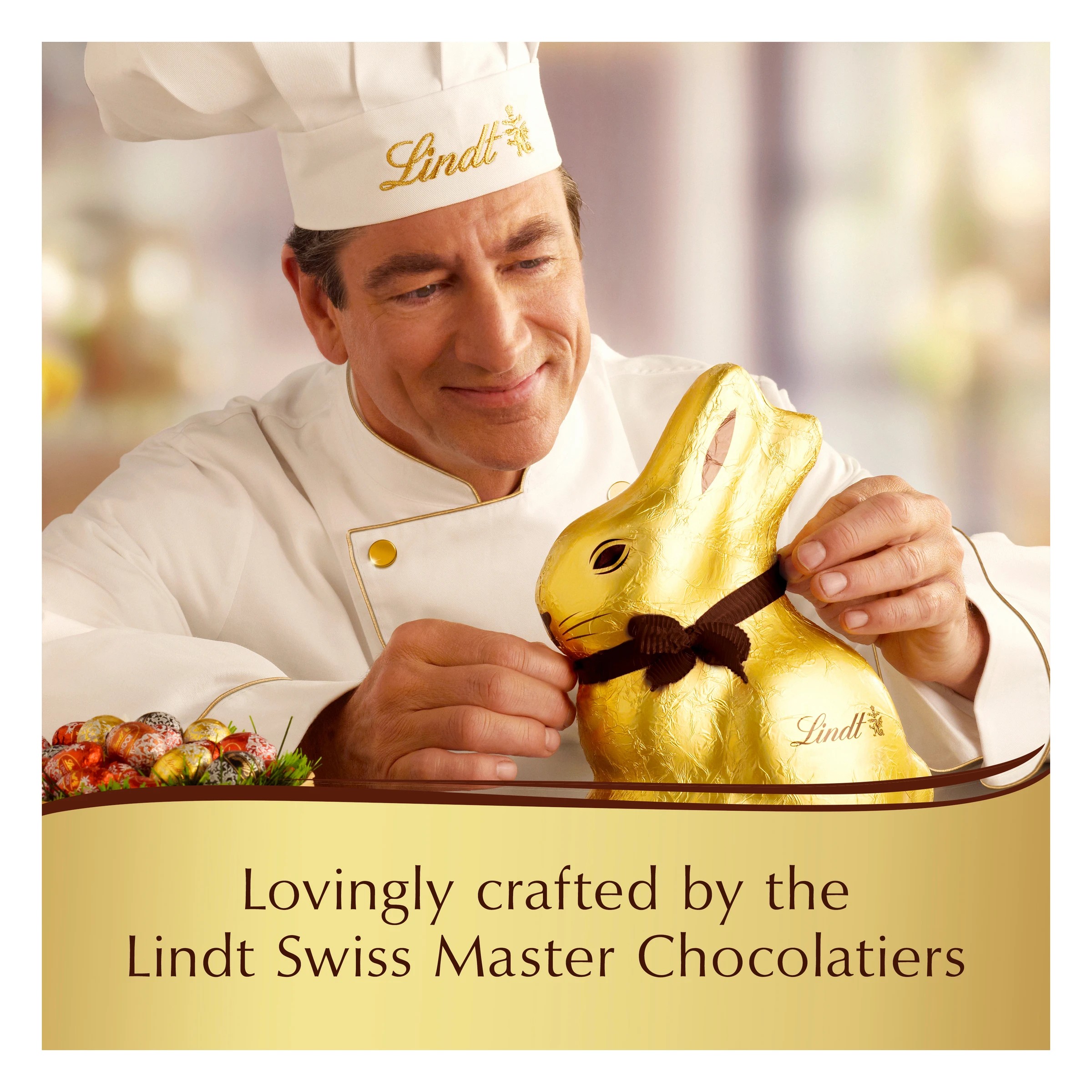 5 Lindt Dark Chocolate Gold Bunny 100g, 5 of 8