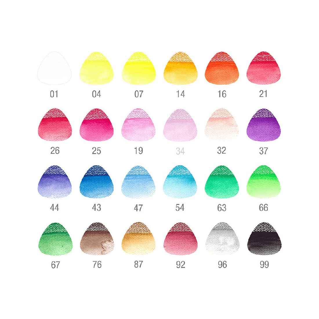 2 Faber-Castell Grip Watercolour Triangular Pencils 24 Pack, 2 of 5