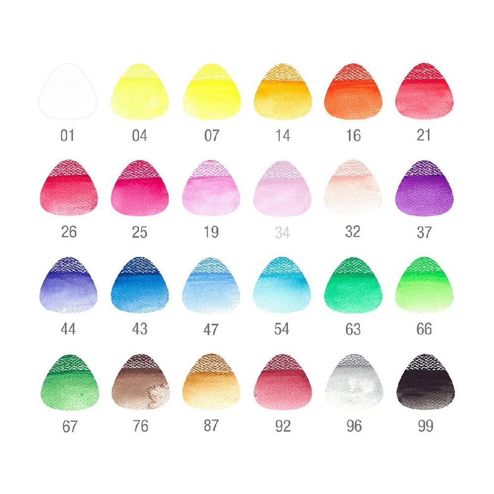 2 Faber-Castell Grip Watercolour Triangular Pencils 24 Pack, 2 of 5