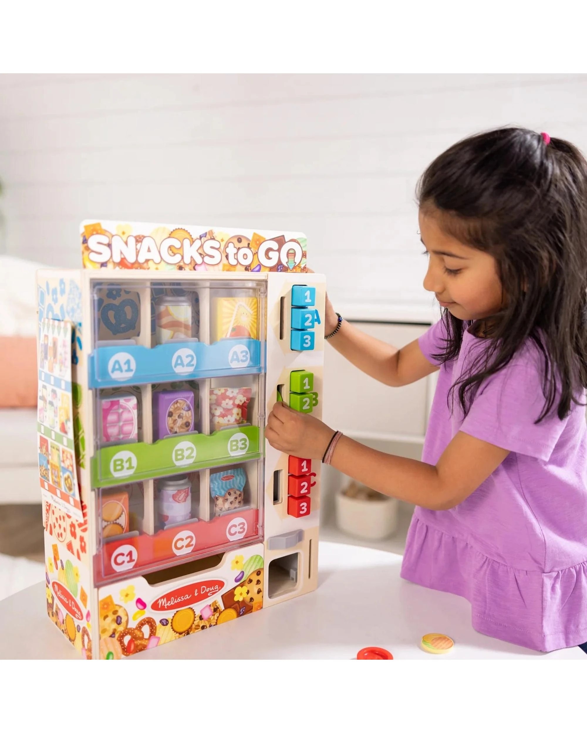 5 Melissa and Doug Vending Machine Play Set, 5 of 9