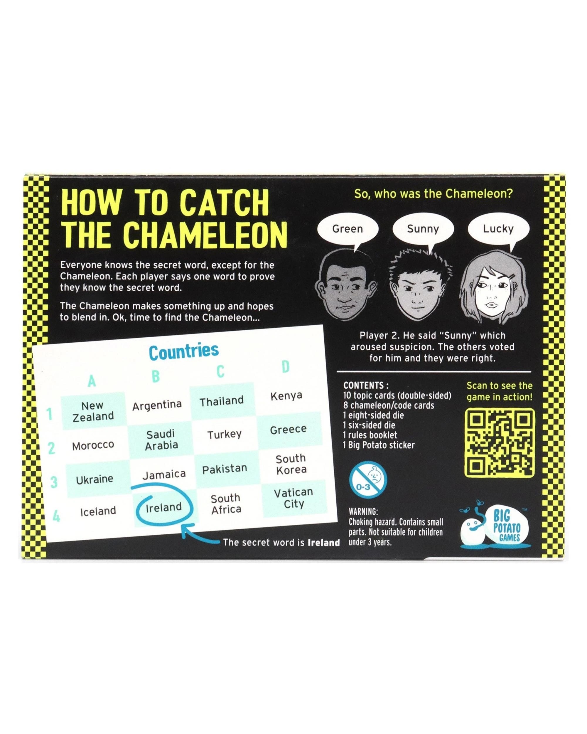 4 The Chameleon Travel Tin Card Game, 4 of 4