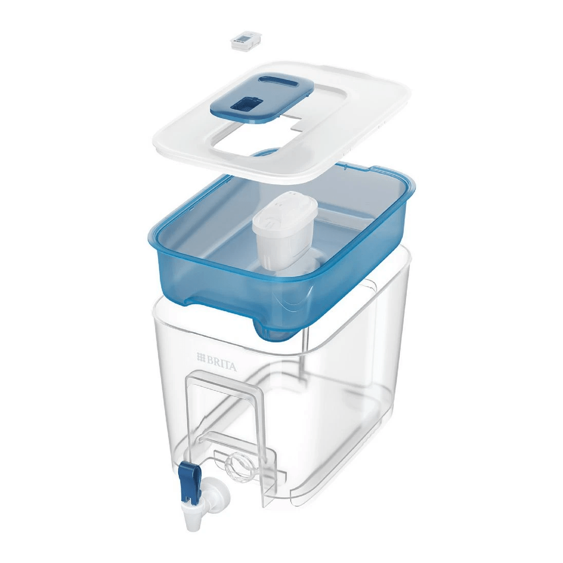 4 BRITA Water Filter Flow Cask 8.2L Blue, 4 of 7