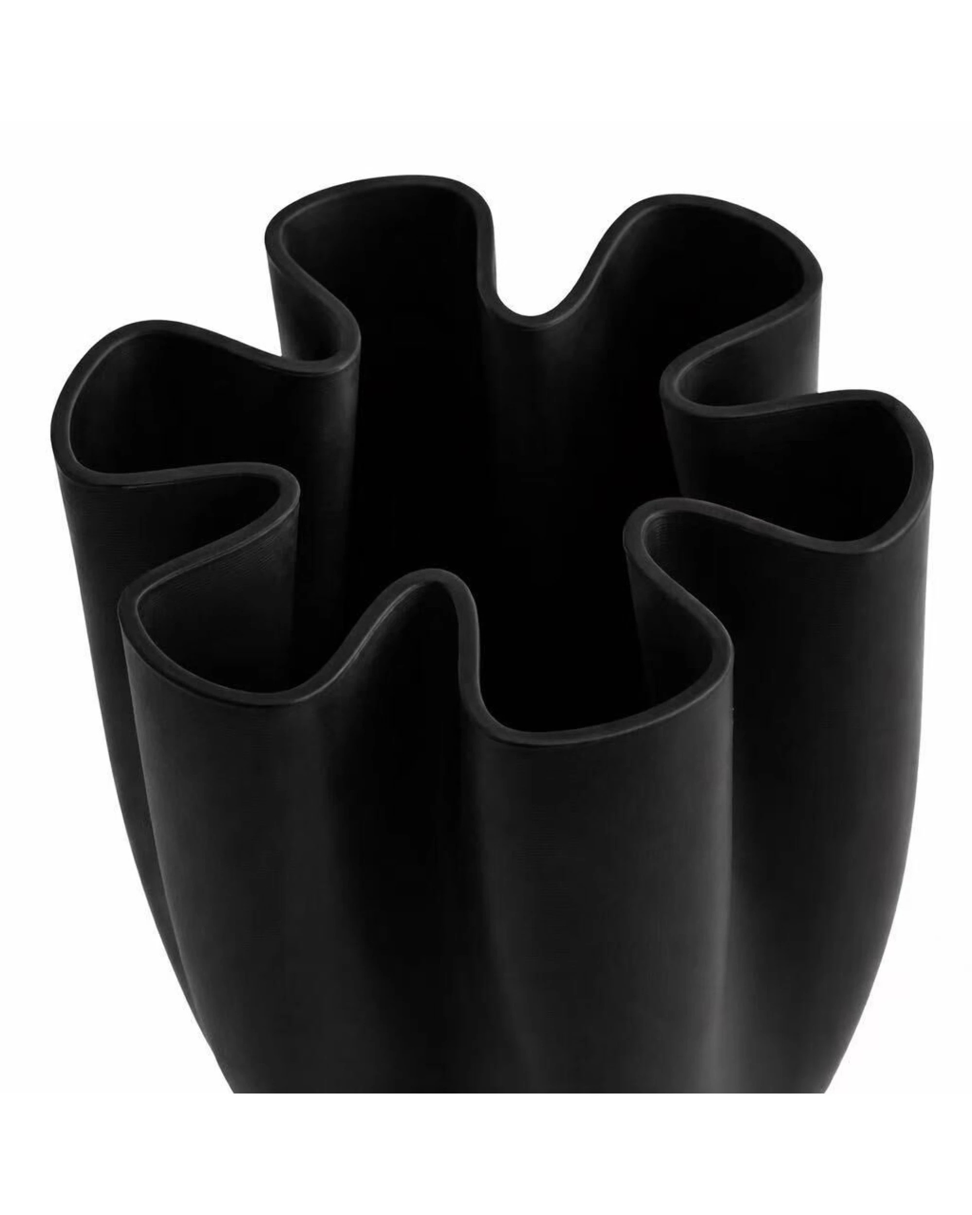 2 One Six Eight London Aurora Vase Large - 32cm - Black, 2 of 2