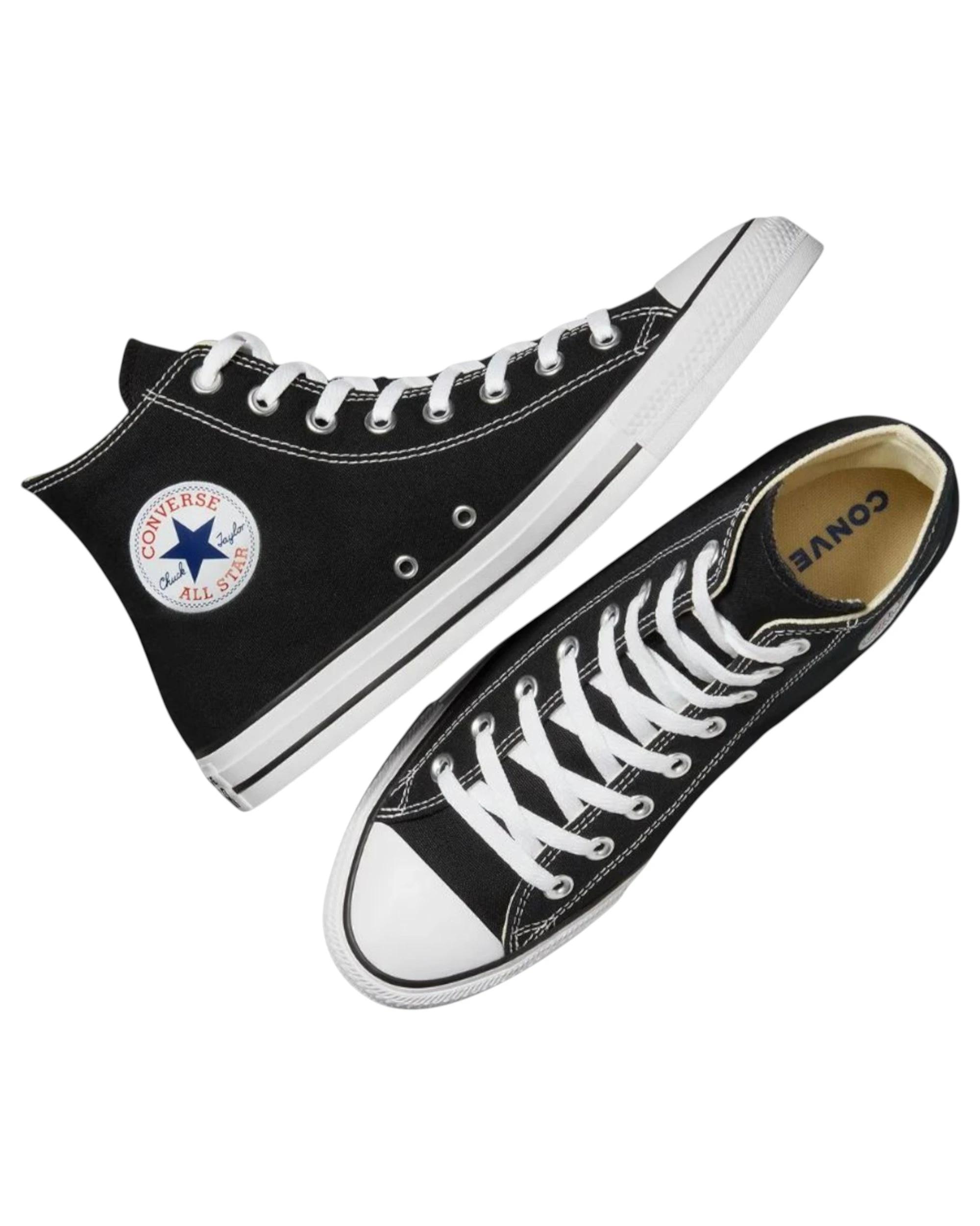 7 Converse Unisex Chuck Taylor All Star Classic High Top Canvas Shoes BLACK, 7 of 10