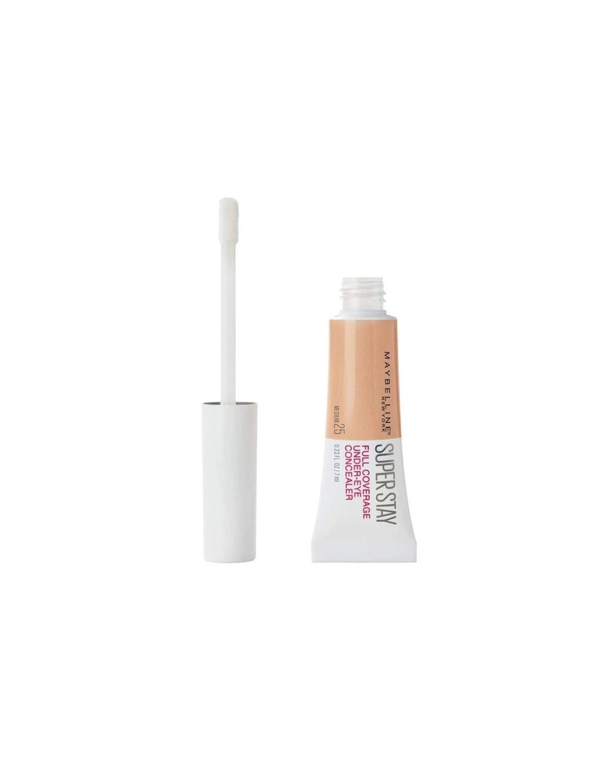 2 Maybelline SuperStay Full Coverage Under Eye Concealer 6mL - 25 Medium - Beige, 2 of 2
