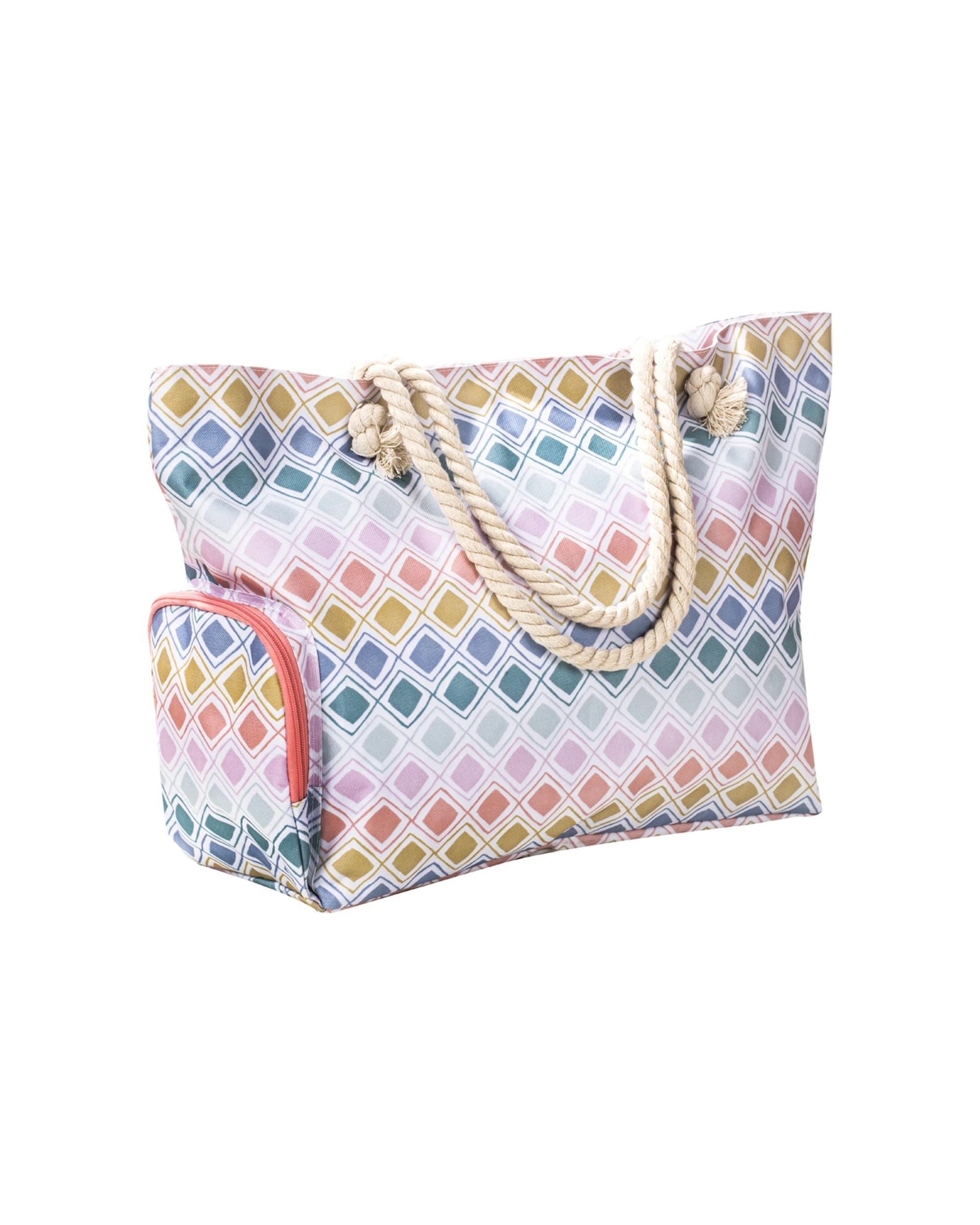 1 Porta Oceana Picnic 58cm Bag Travel Storage Water Resistant Multiple Pock Beach - Pattern, 1 of 7