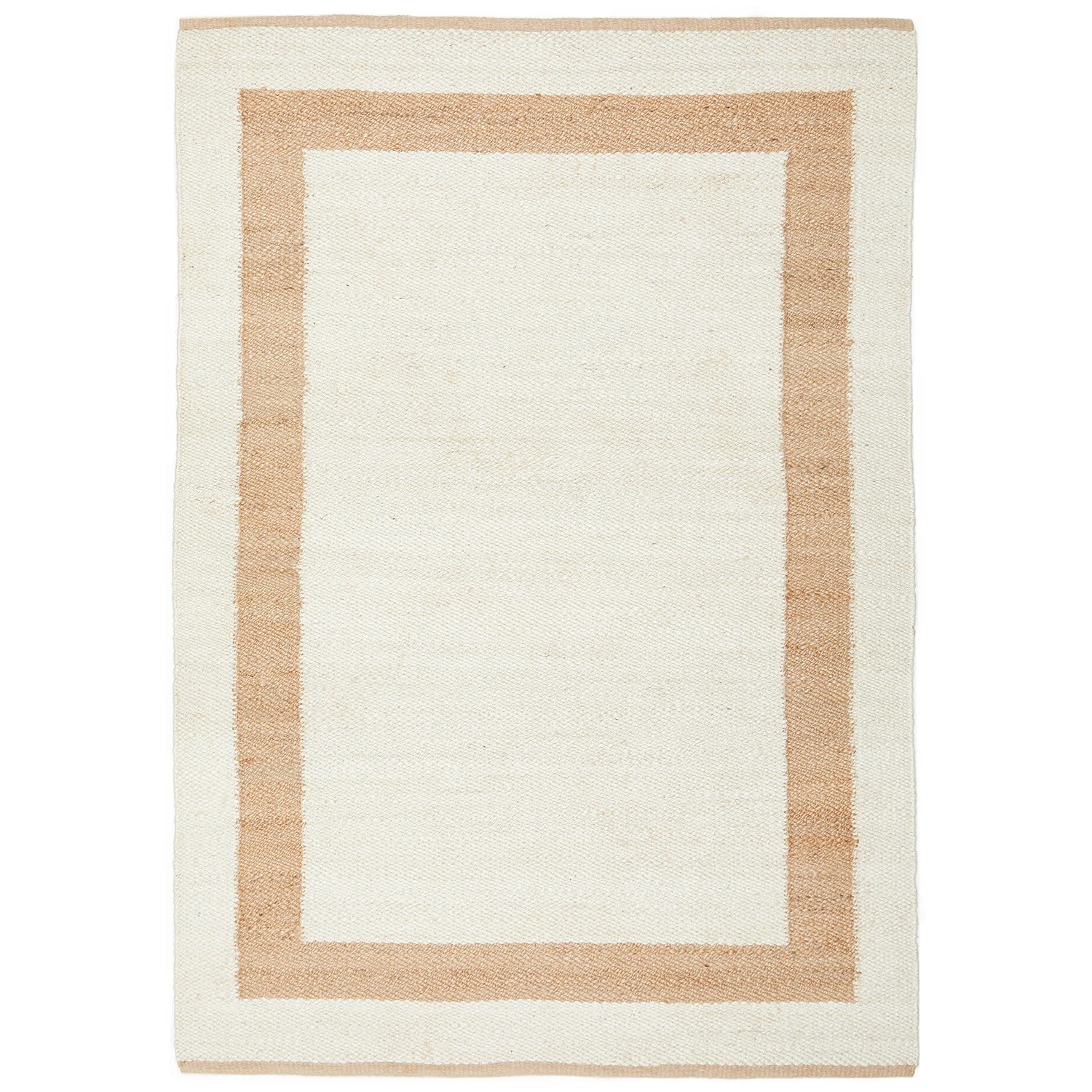 1 Common Ground Rugs Kalahari Maria 225x155cm - Medium Hand Woven Jute Floor Rug - Natural, 1 of 6