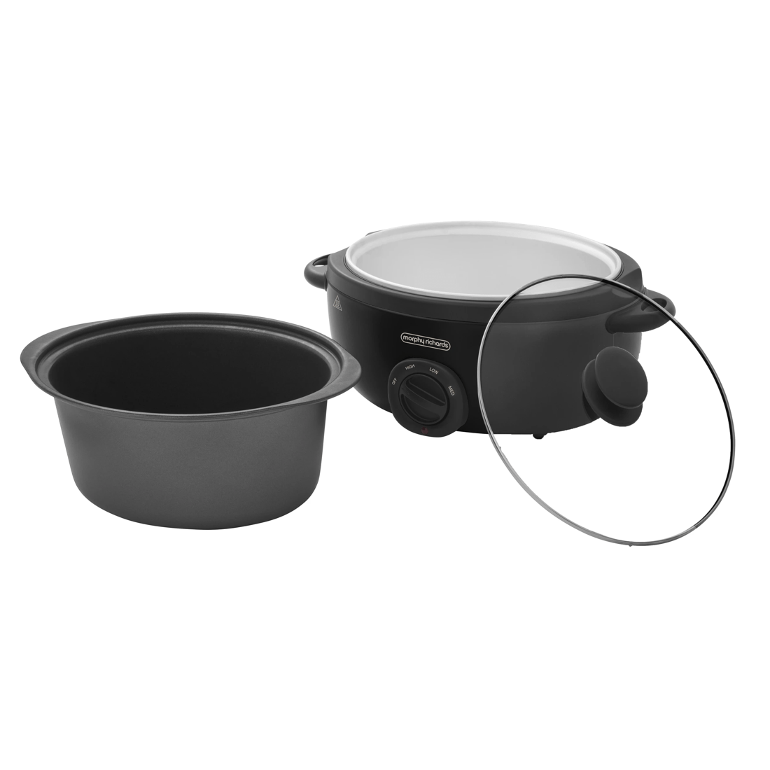 2 Morphy Richards 6.5L Slow Cooker Matte Black, 2 of 5