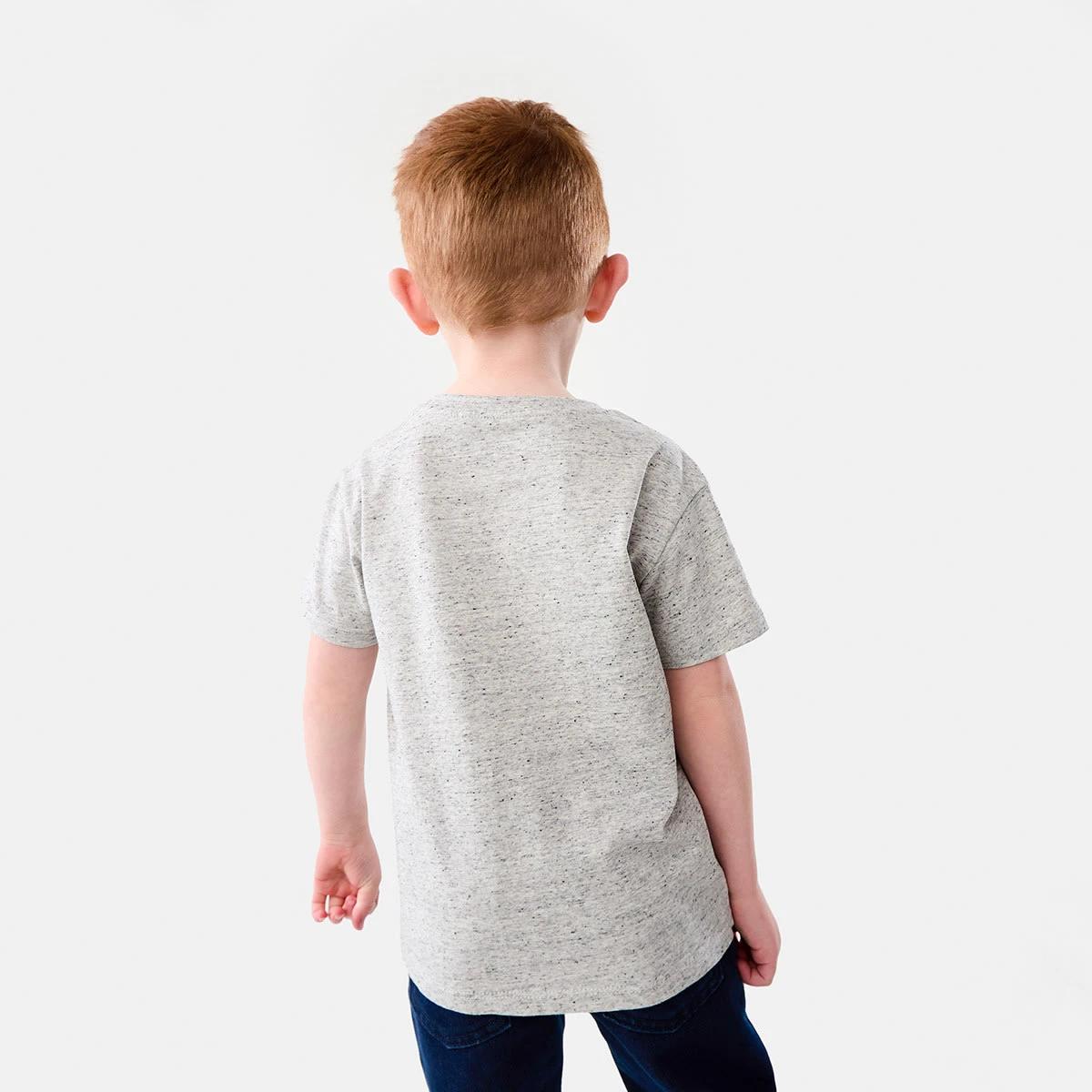 2 Plain Cotton T-shirt Tlg Marle, 2 of 8