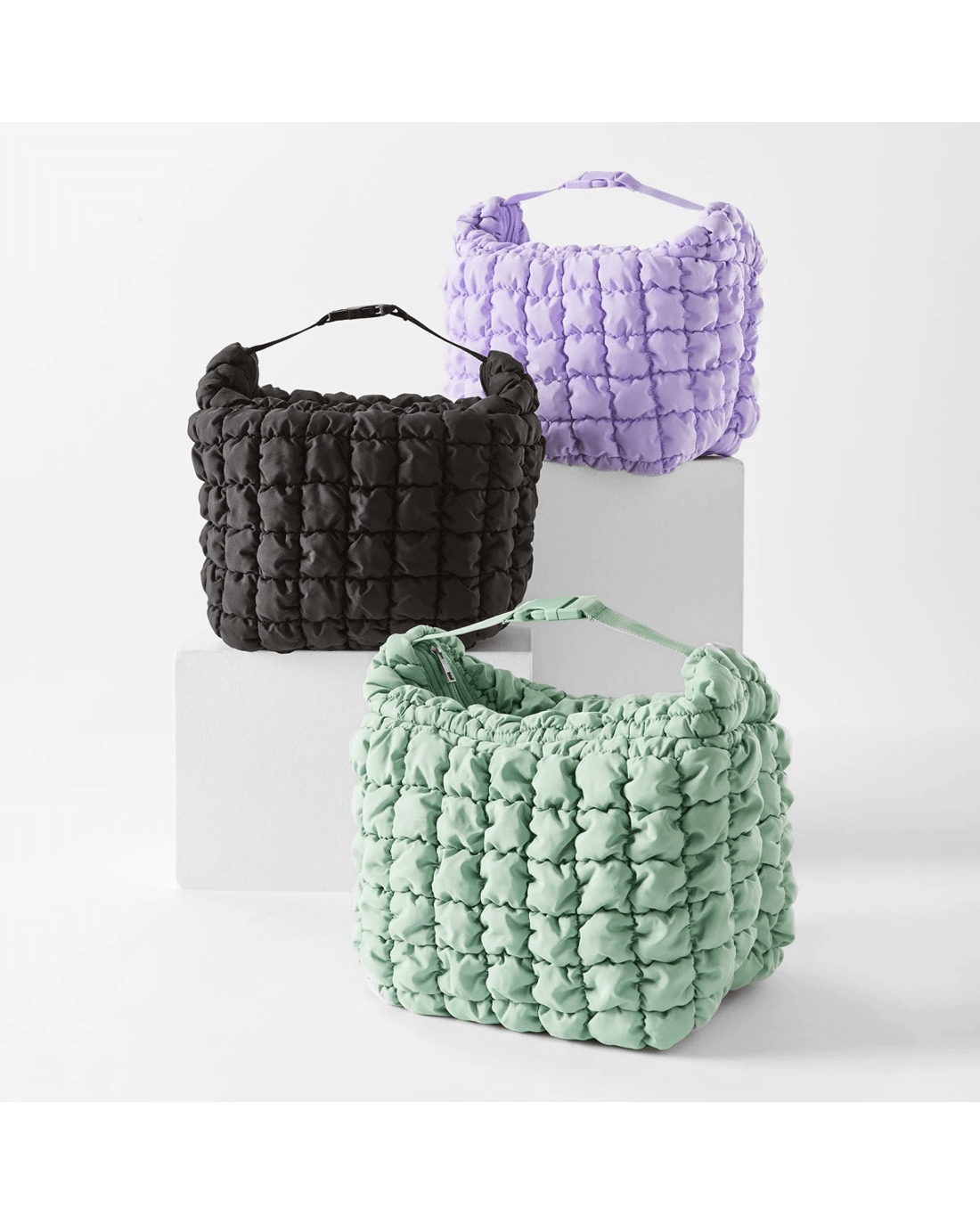 5 Black Puffer Lunch Bag, 5 of 5