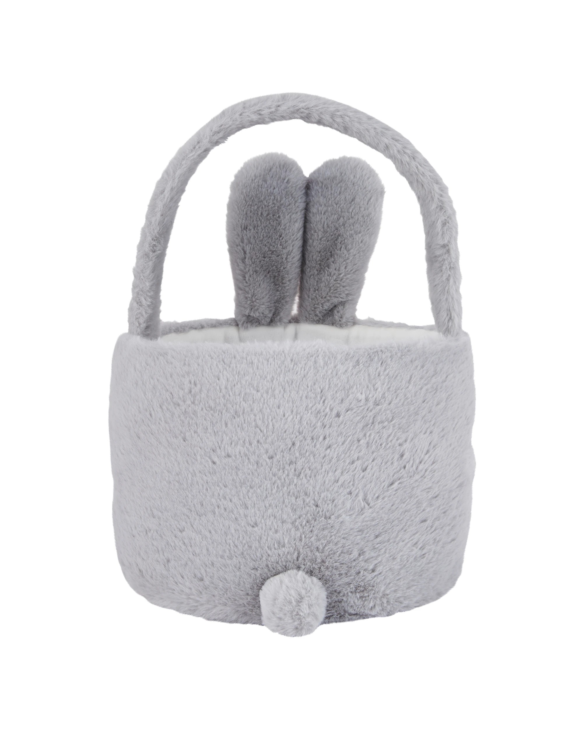 3 Jumbo Grey Bunny Basket, 3 of 5