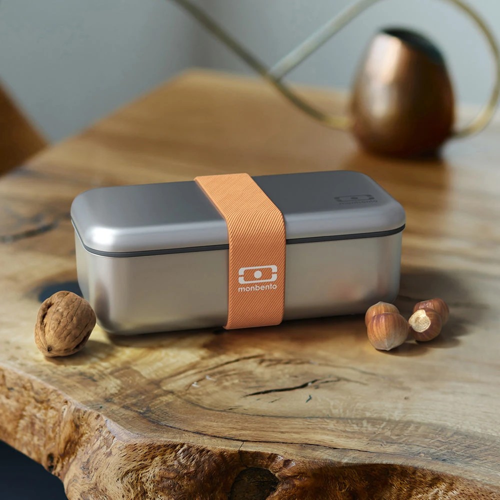 4 Monbento Mb Sense Bento Box - Grey, 4 of 5