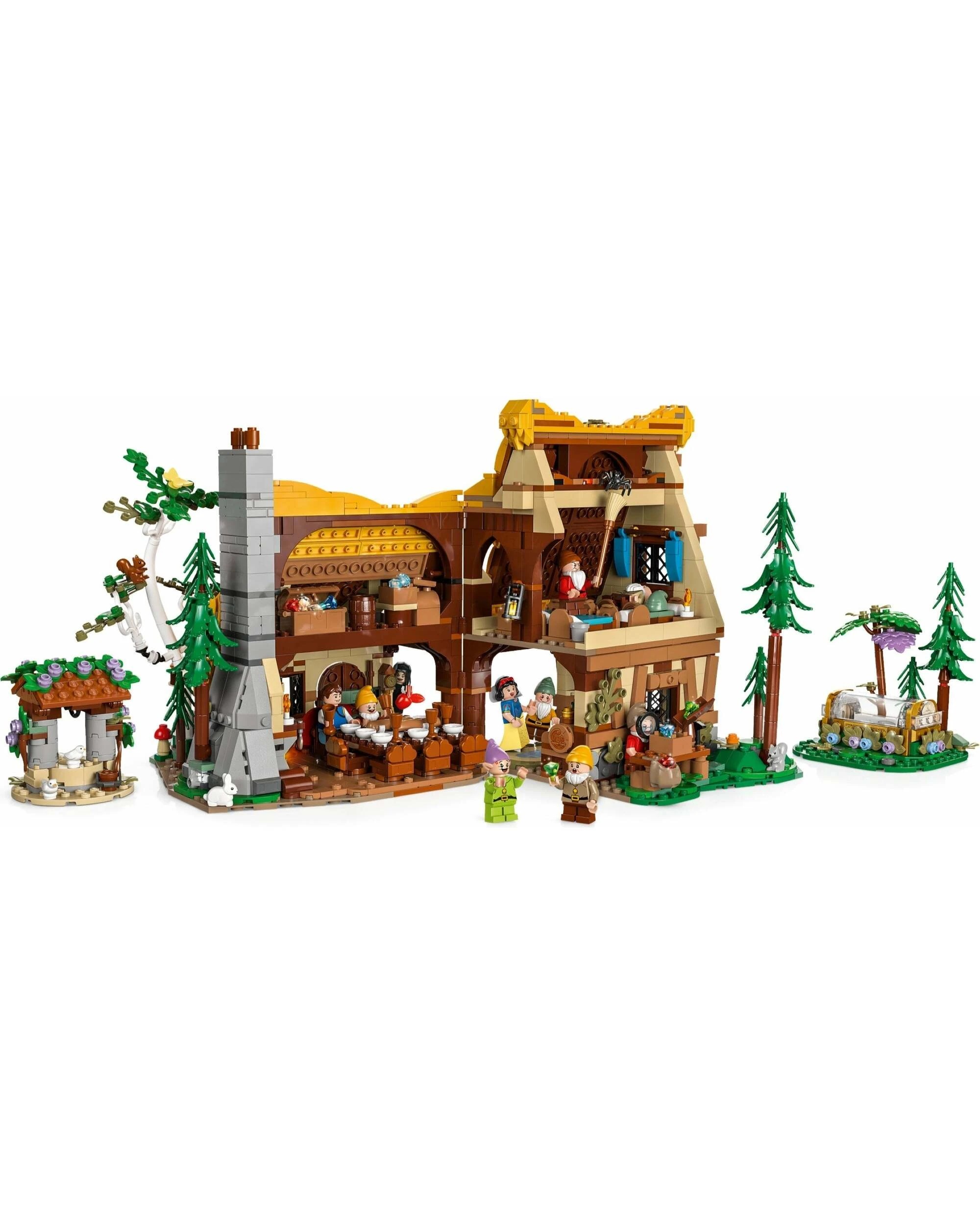 2 LEGO Disney Series 43242 Snow White and the Seven Dwarfs' Cottage, 2 of 5