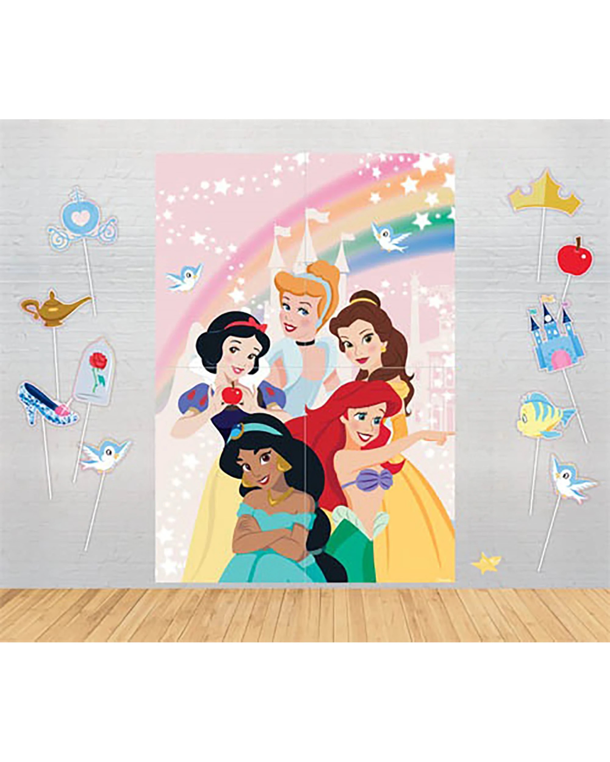 1 Disney Disney Princess Scene Setter With Photo Props, 1 of 2