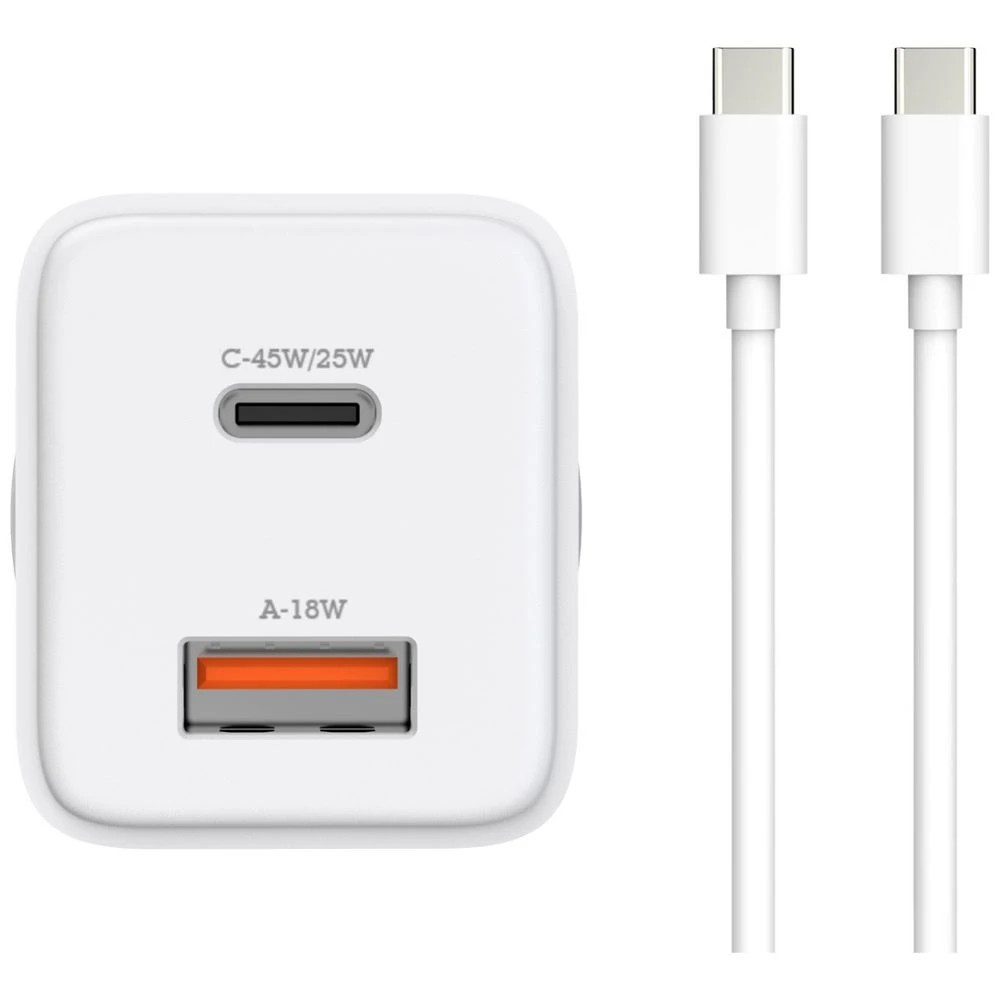 2 J.Burrows 45W GaN Dual USB-C/A Wall Charger, 2 of 5