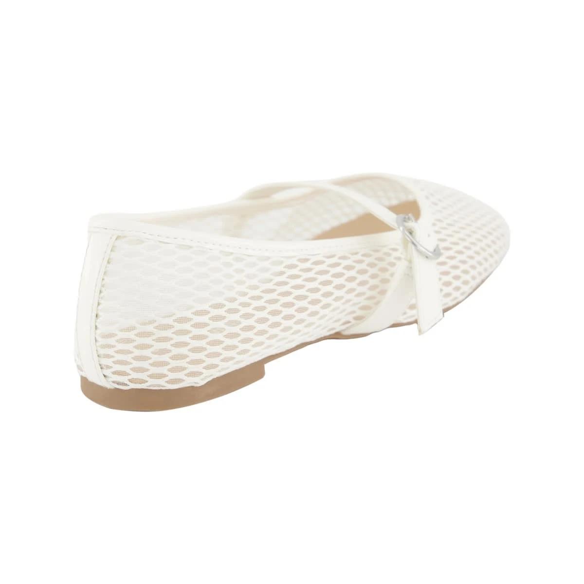 4 Trend Ballet Flats Mesh White, 4 of 6