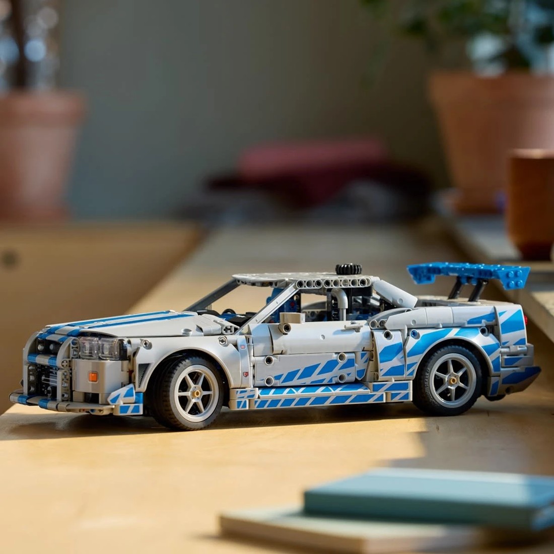 8 LEGO Technic 2 Fast 2 Furious Nissan Skyline GT-R (R34) Car 42210, 8 of 10