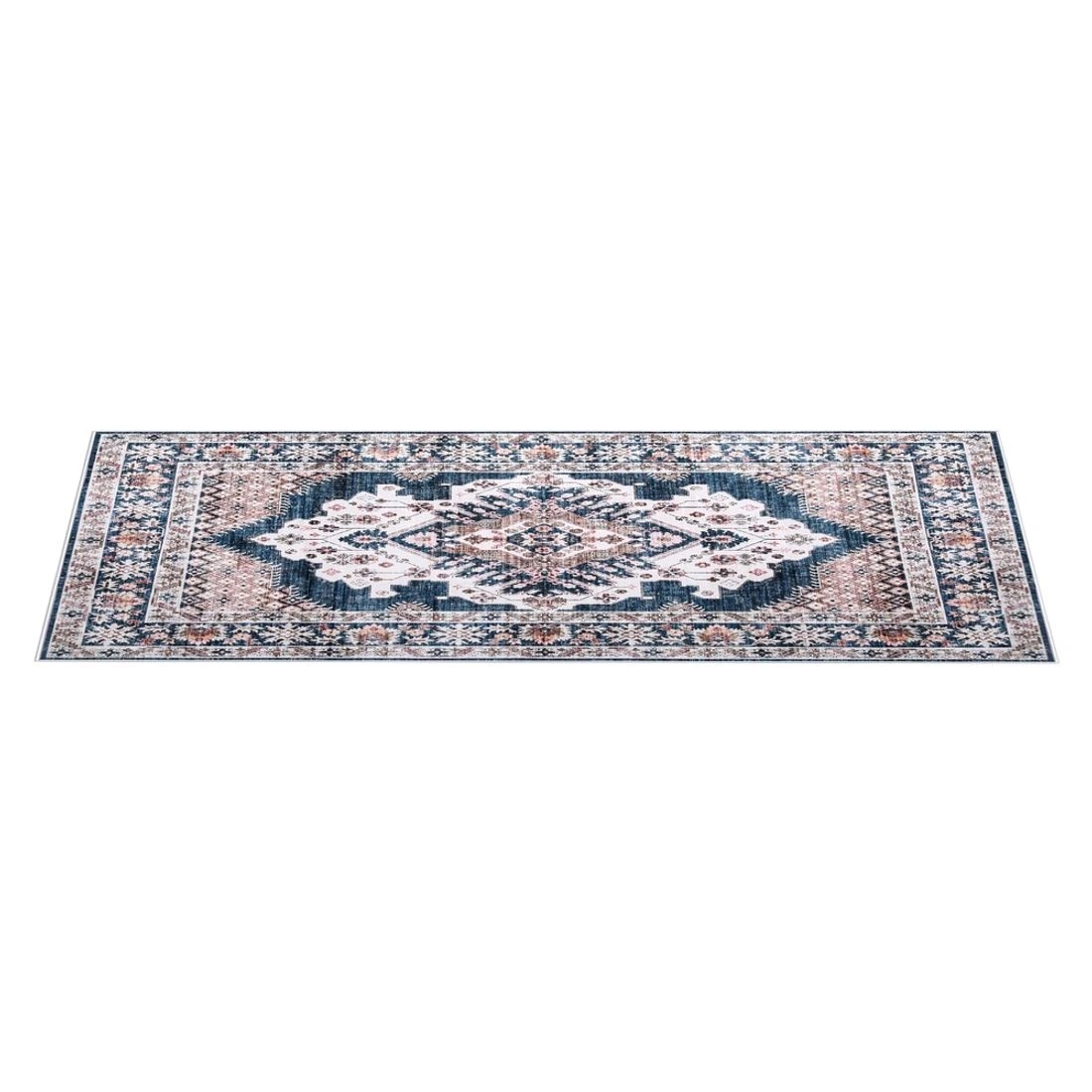 3 Artiss Floor Rug 160X230cm Large Washable Persian Area Rug Living Room - Blue, 3 of 9