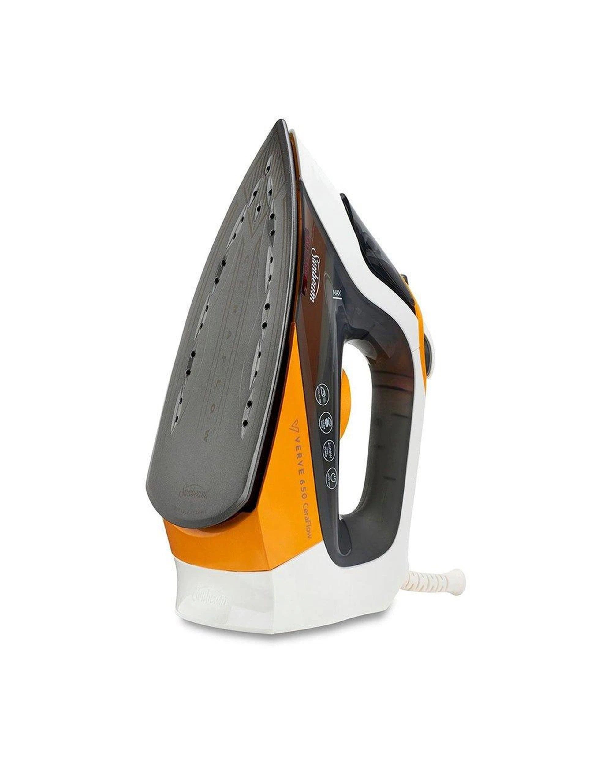 4 Sunbeam 2400W Steam Iron - Saffron (Verve 650 Ceraflow), 4 of 5