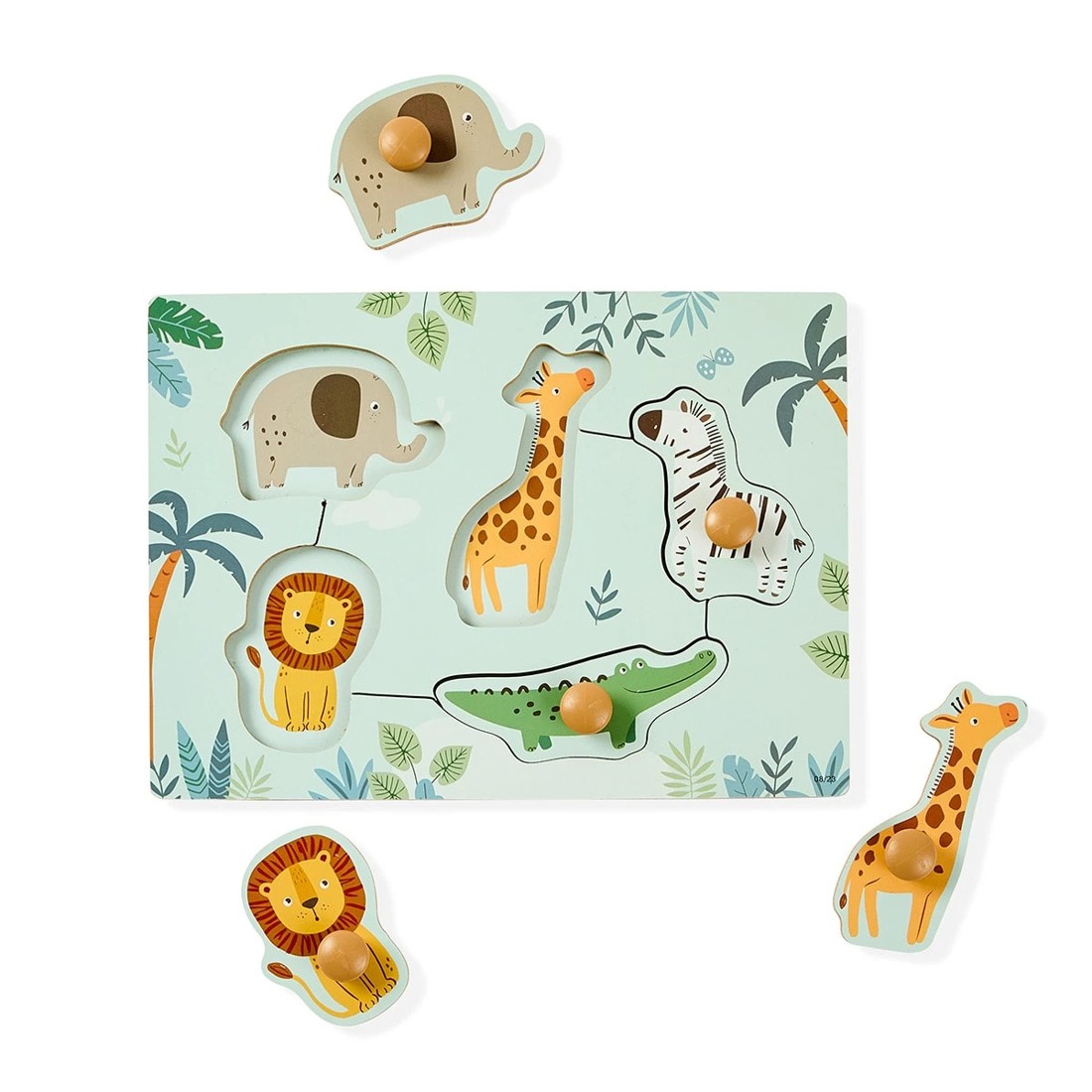 8 Easy Grip Animal Puzzle - Assorted, 8 of 10