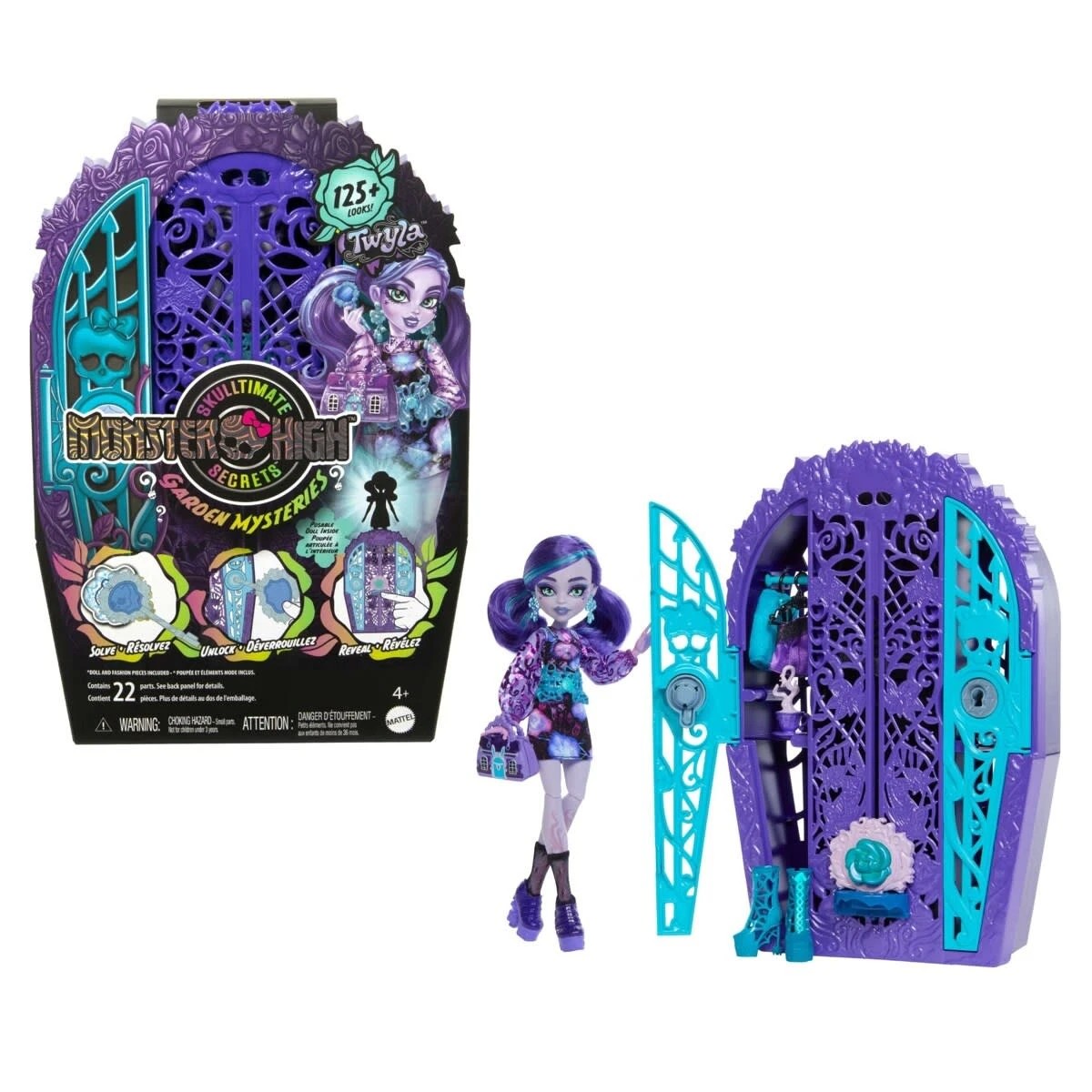 1 Monster High Skulltimate Secrets Garden Mysteries Twyla Doll Playset, 1 of 8