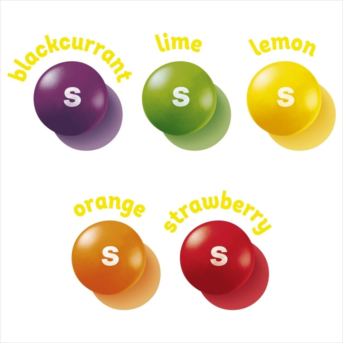 5 Skittles Giants Fruits Chewy Lollies Snack and Share Bag 132g, 5 of 6