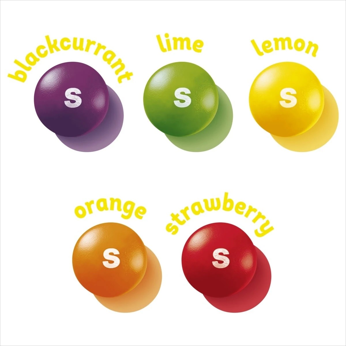 5 Skittles Giants Fruits Chewy Lollies Snack and Share Bag 132g, 5 of 6