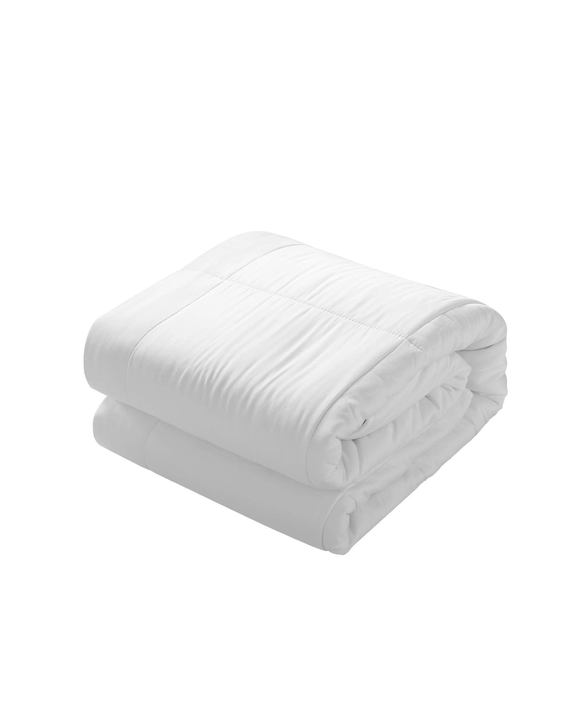 2 Natural Home 450gsm Winter Bamboo Quilt - Queen Bed - White, 2 of 8
