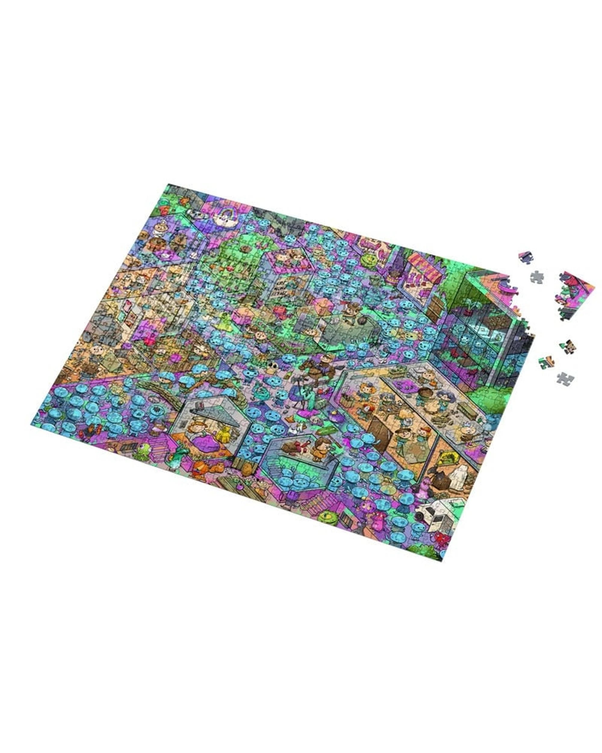 2 Vizzles Zombies! 1000 Piece Jigsaw Puzzle, 2 of 4