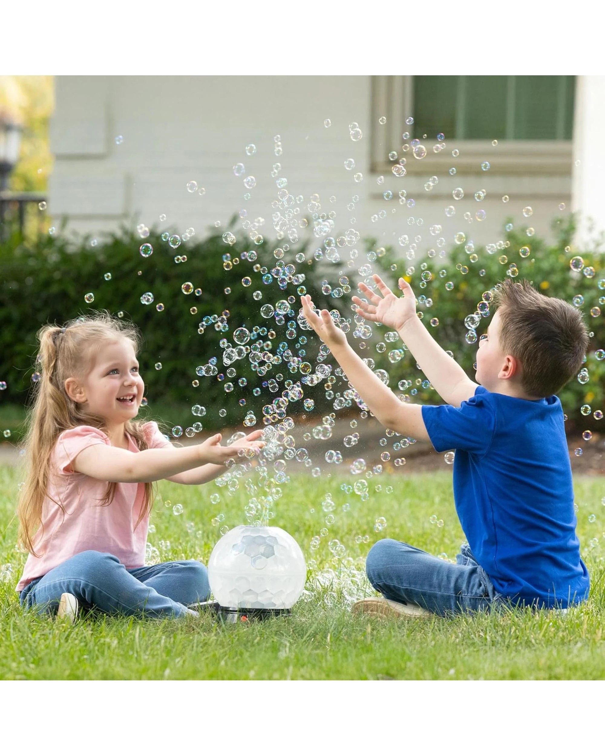 5 Maxx Bubbles Bubble Light Show Disco Ball, 5 of 6