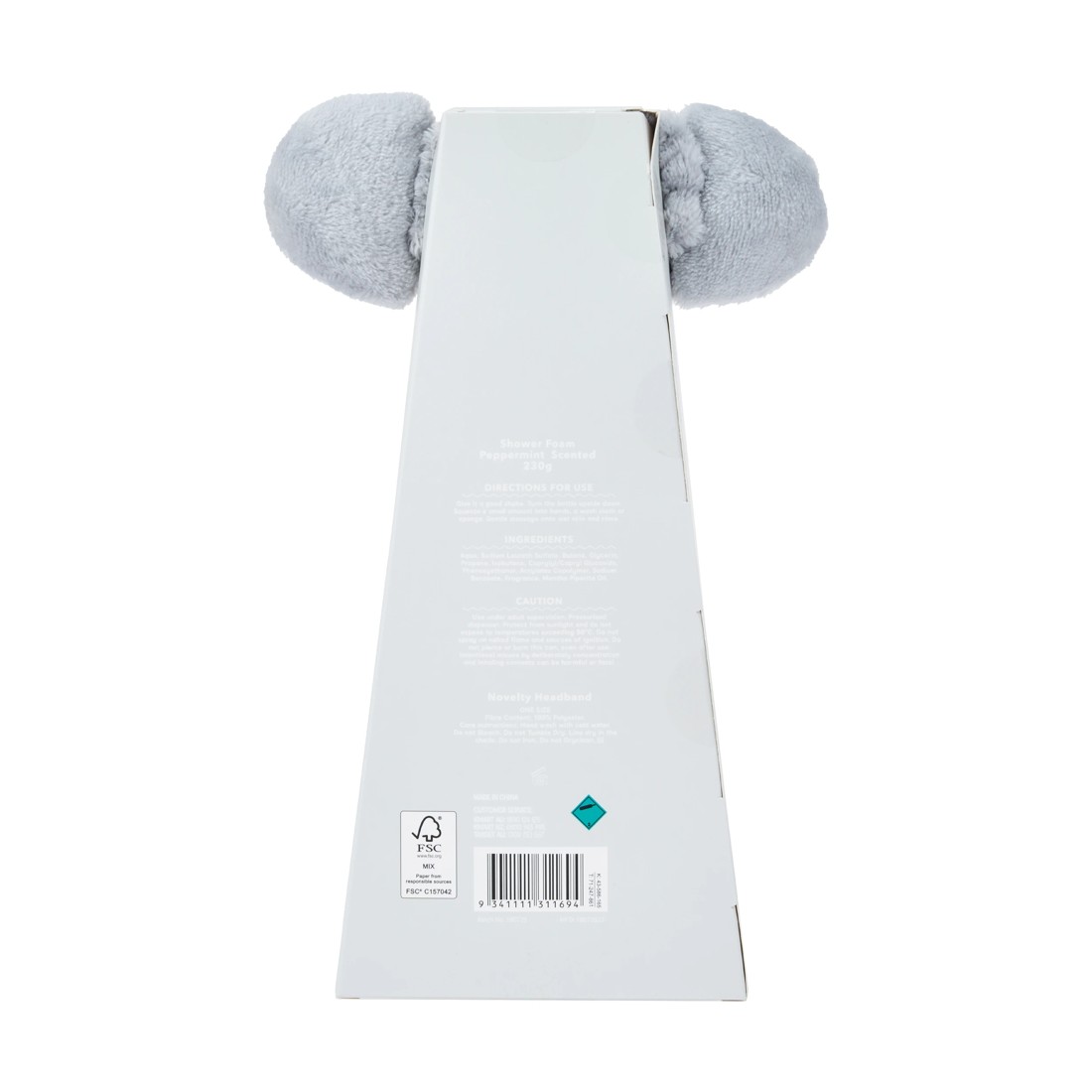 6 OXX Bodycare Whipped Shower Foam with Novelty Headband - Koala, 6 of 6