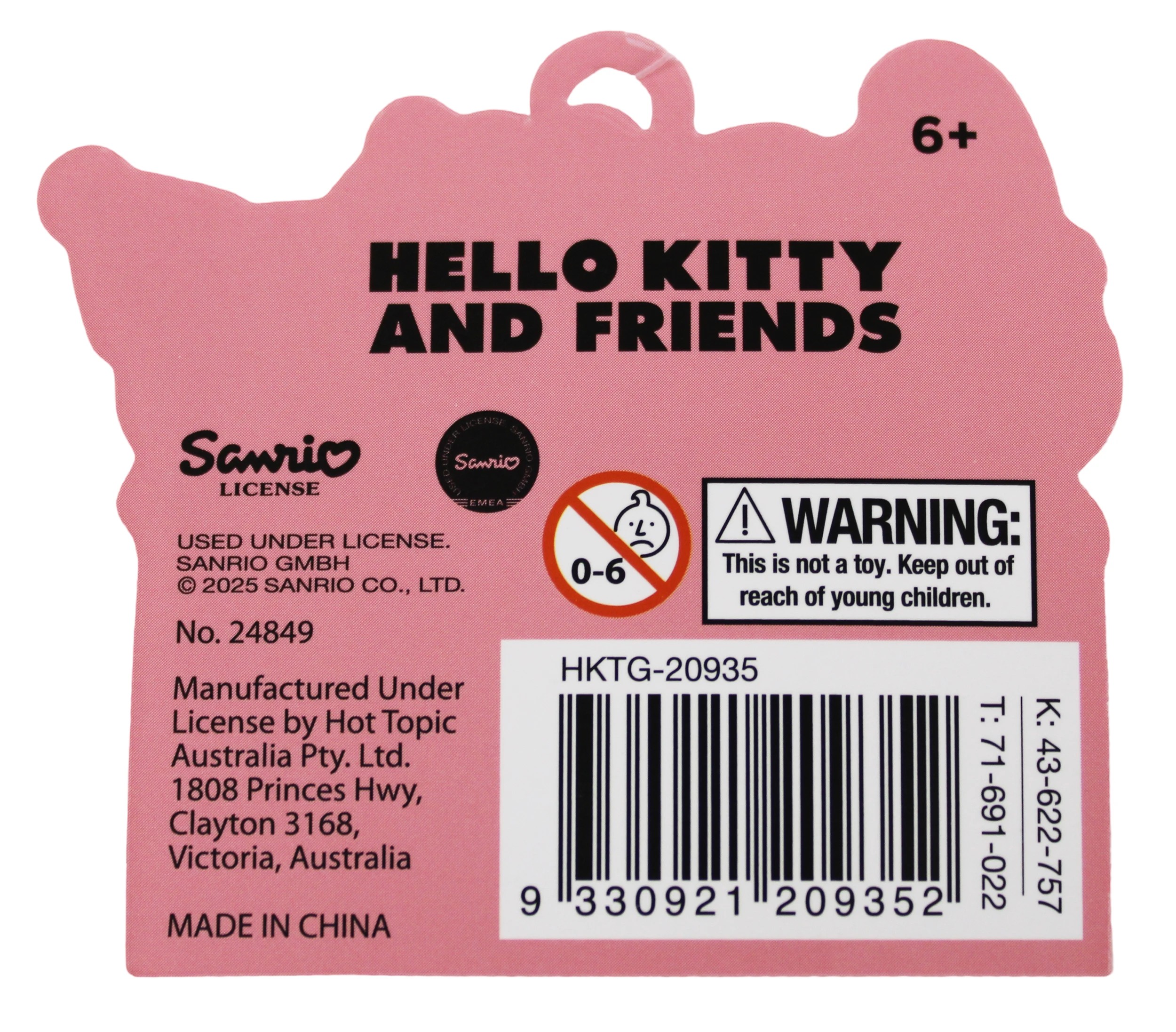 3 Sanrio Hello Kitty and Friends Cinnamoroll Fluffy Cosmetic Train Case, 3 of 3