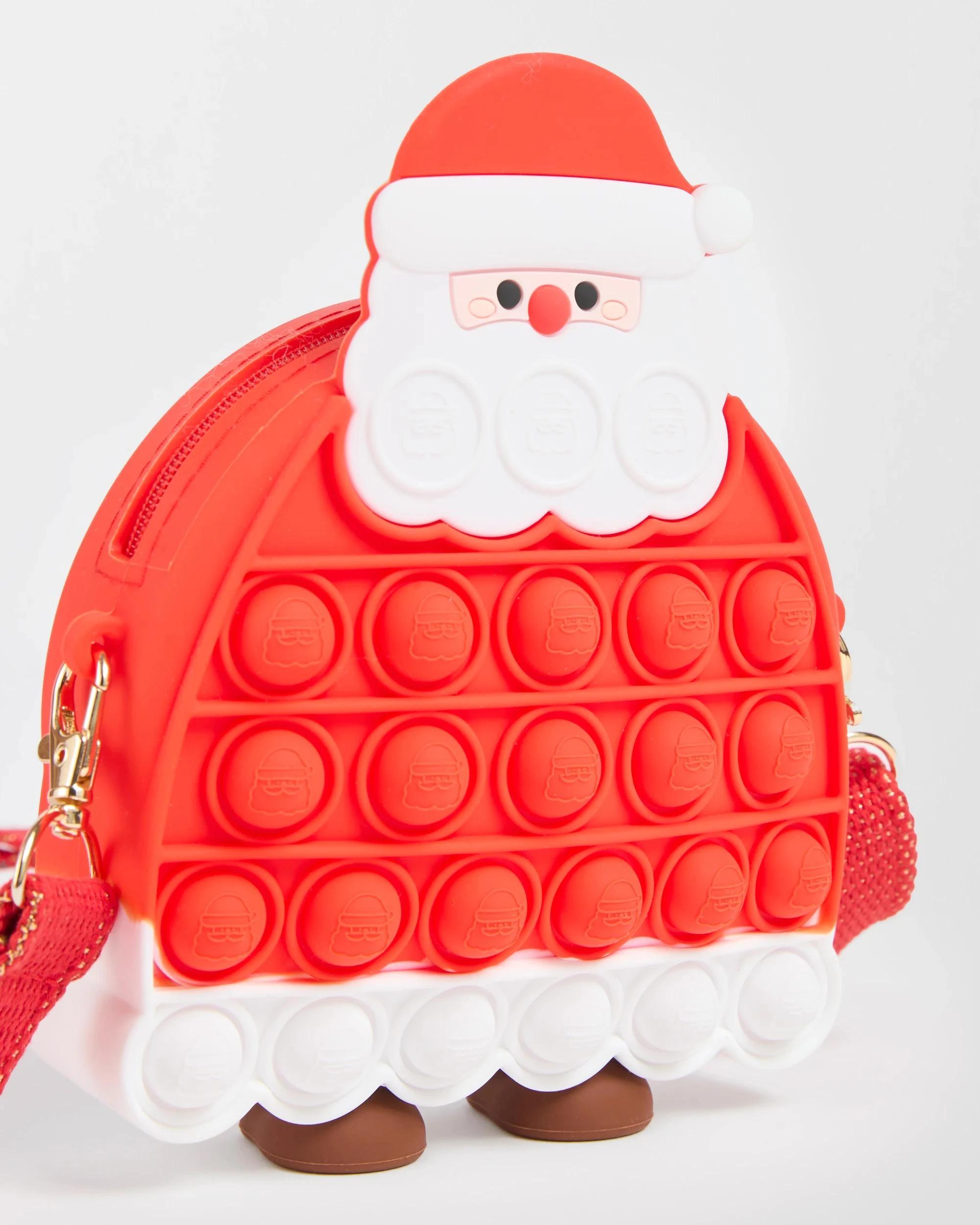 2 Target Kids Santa Pop-It Crossbody Bag SANTA, 2 of 2