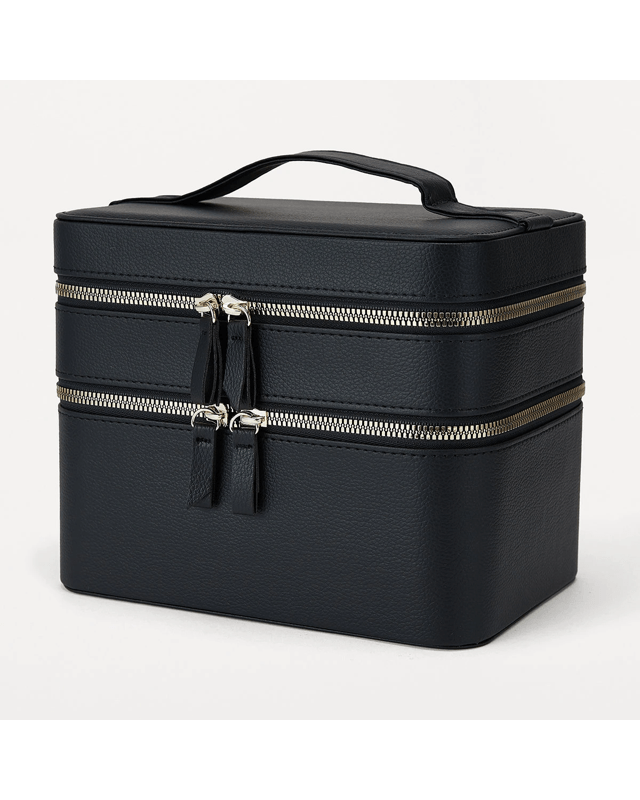 Double Tier Beauty Case - B