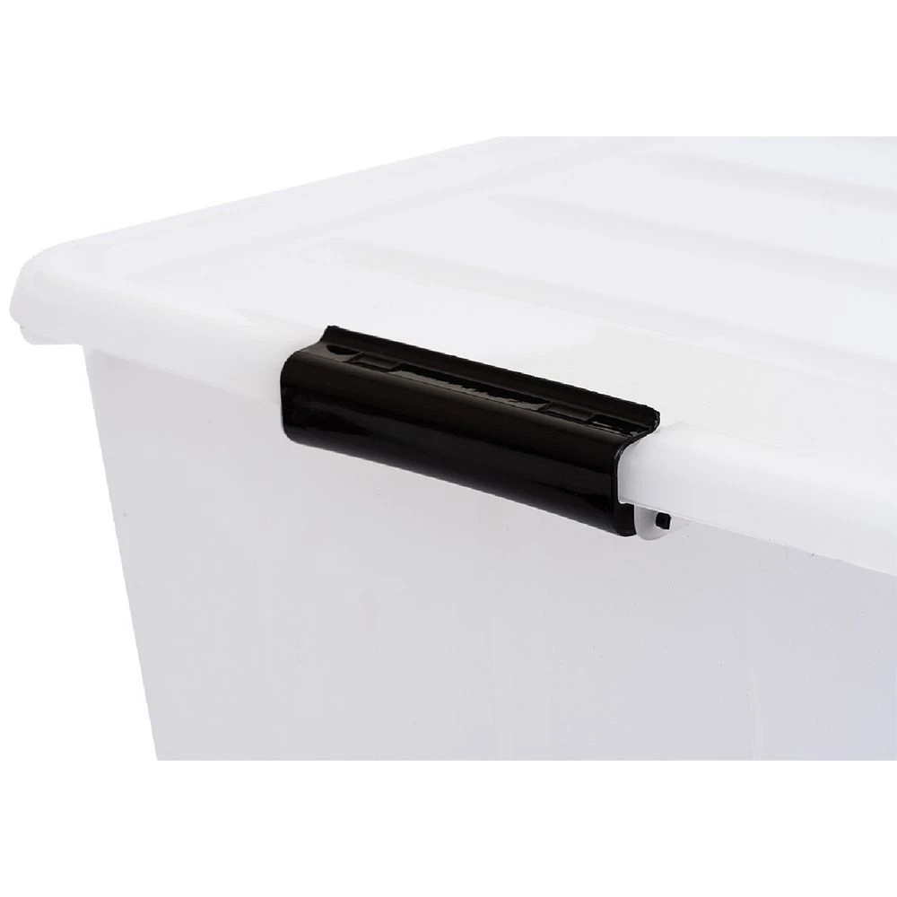 10 Keji 50L Storage Container Translucent  White, 10 of 10