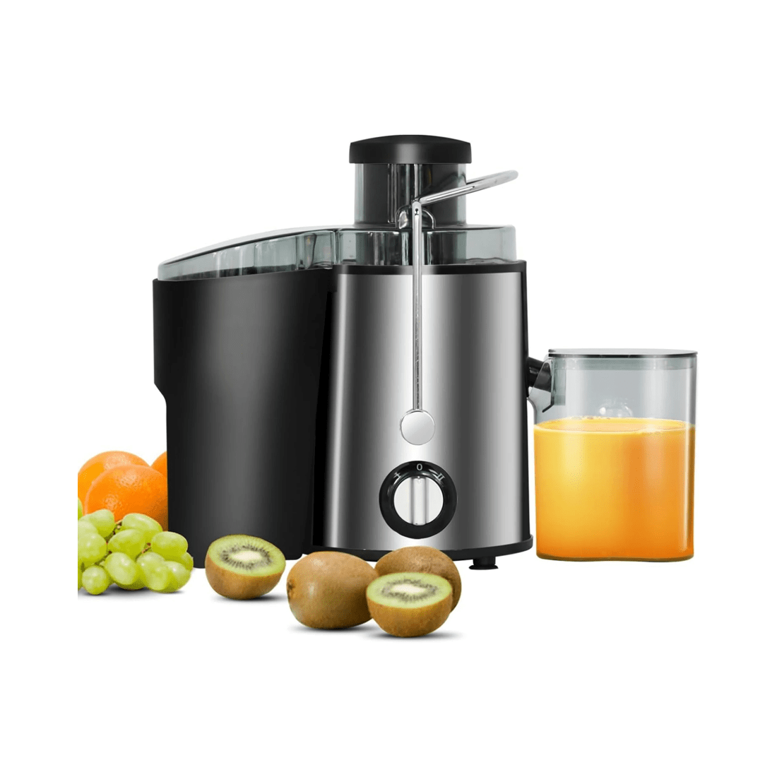 1 Advwin 600w 1.5l Stainless Steel Electric Juicer, 1 of 7