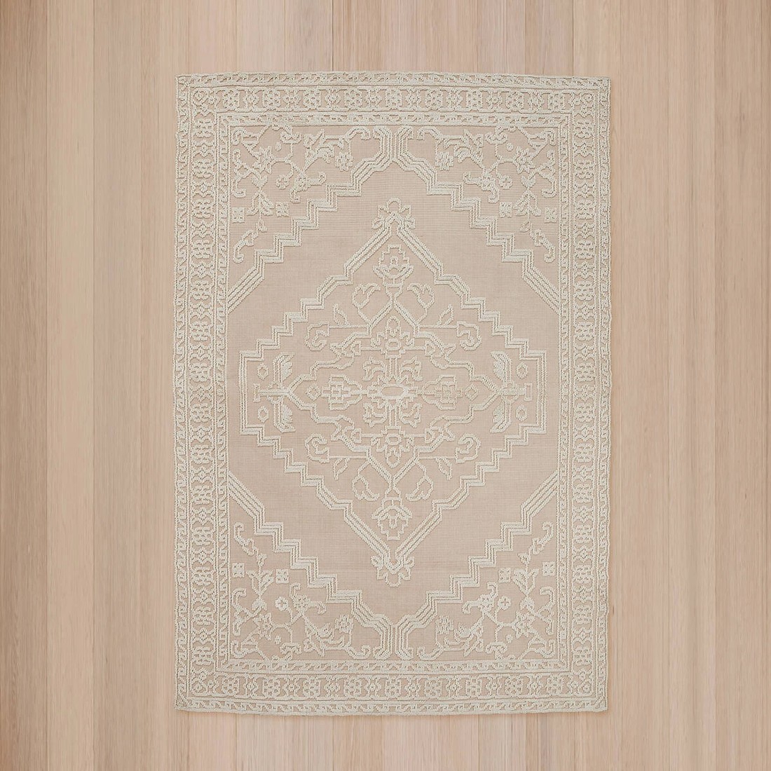 5 Lily Rug - Beige, Large - 235cm x 160cm, 5 of 6
