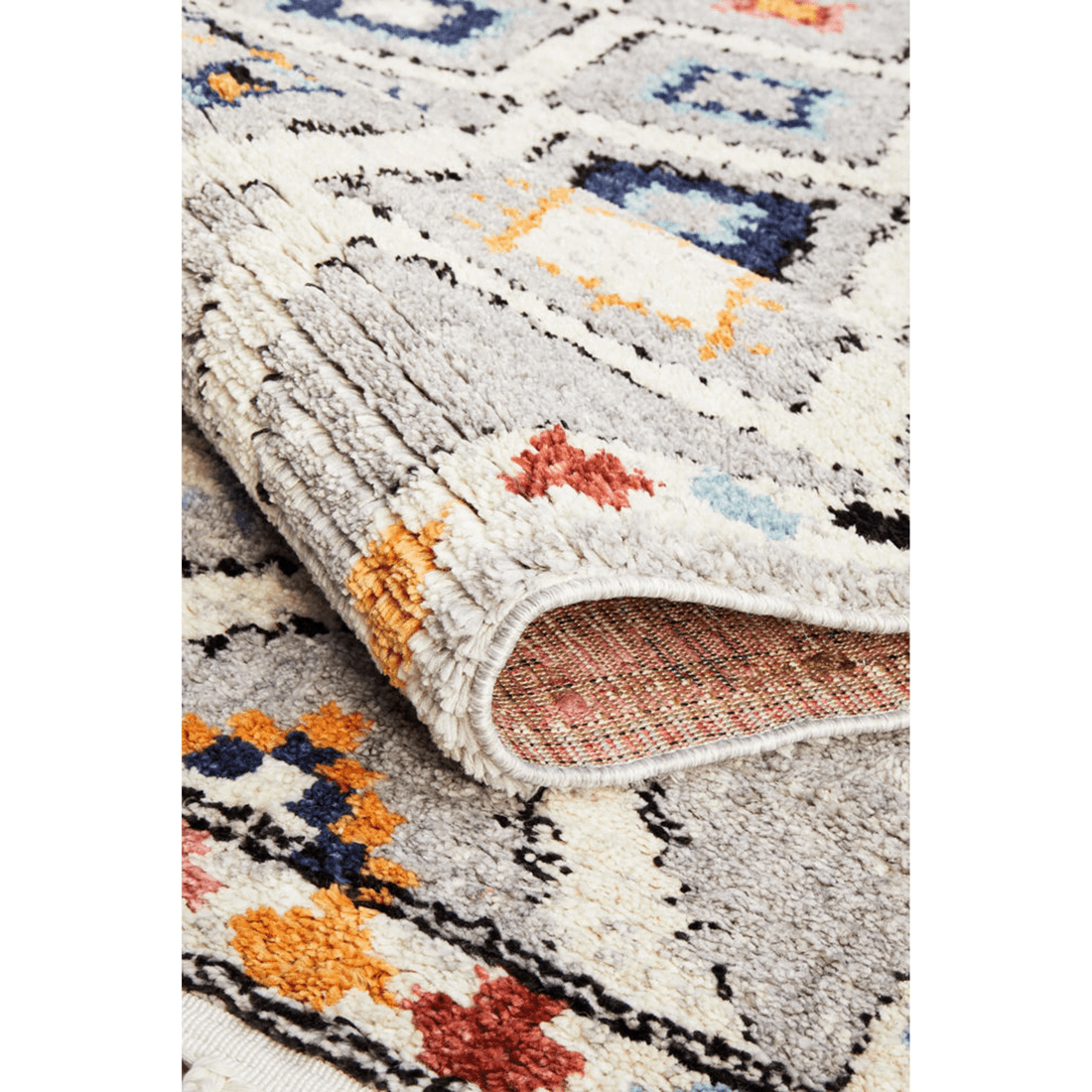 9 Rug Culture Marrakesh 555 Grey — 20 mm Polypropylene Power-loomed Rug (Made in Turkey) - Grey, 9 of 9