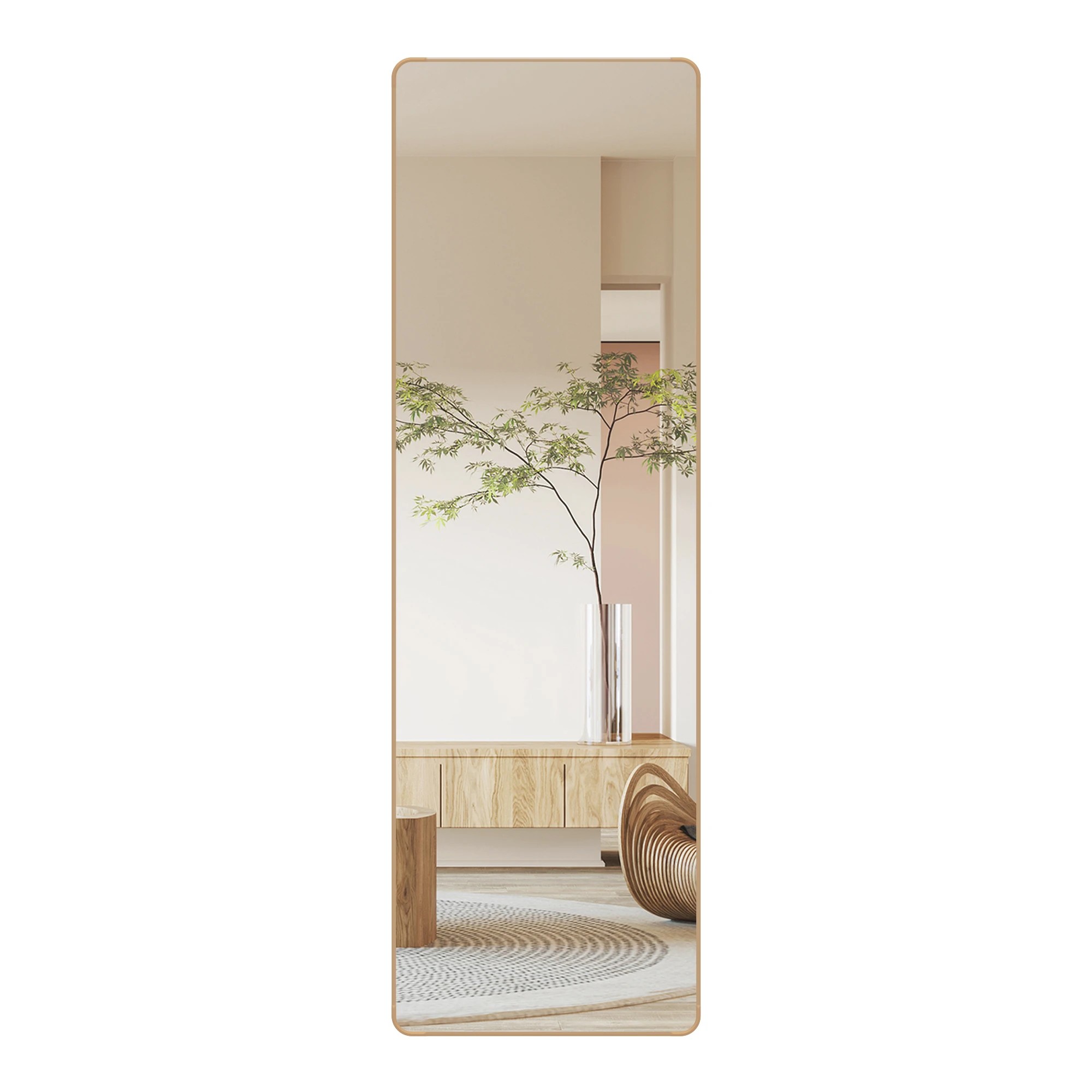 1 Yezi 120X36cm Full Length Mirror Wall Mounted, 1 of 8