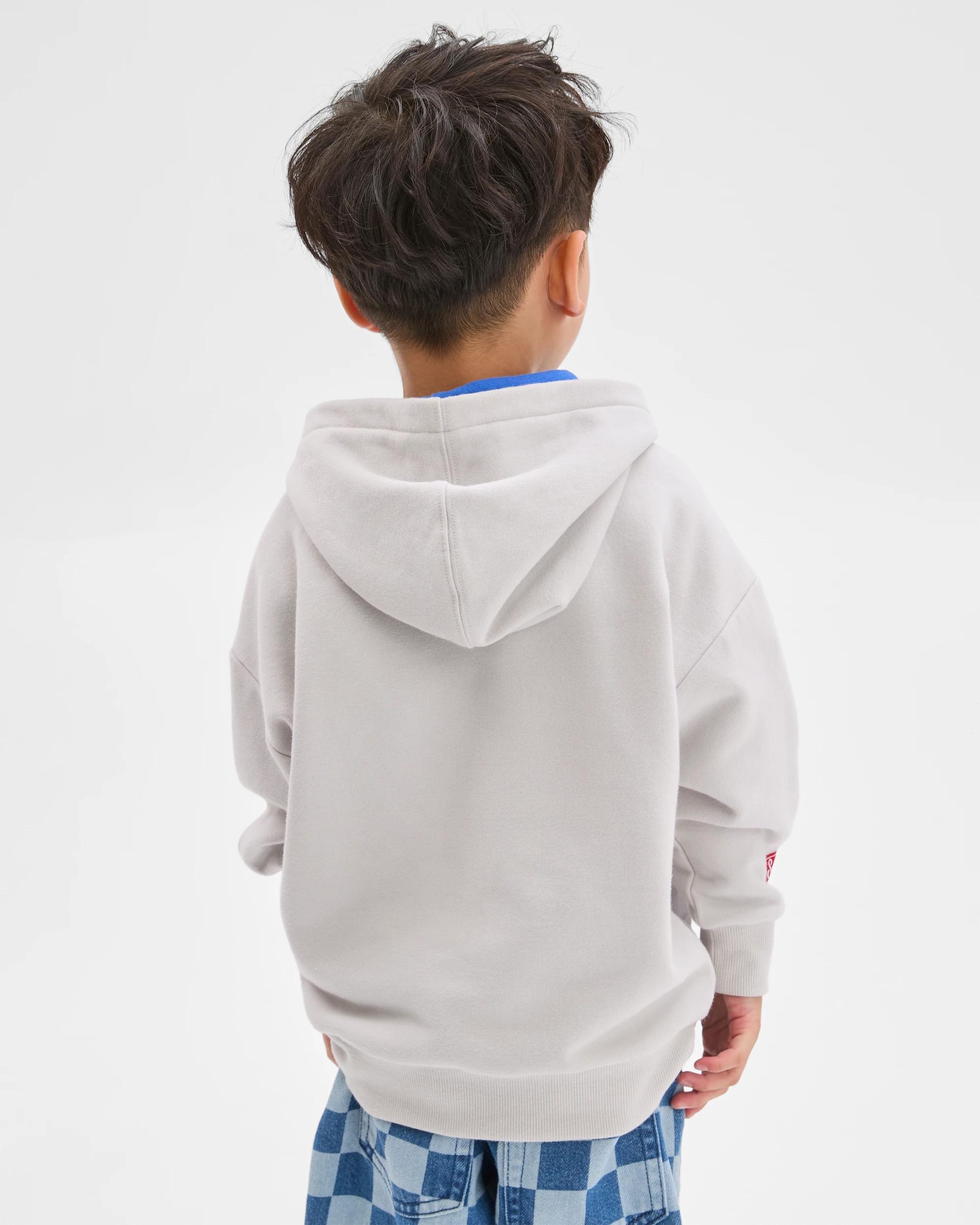 4 Sonic The Hedgehog Australian Cotton Blend Oversized Hoodie GREY, 4 of 6