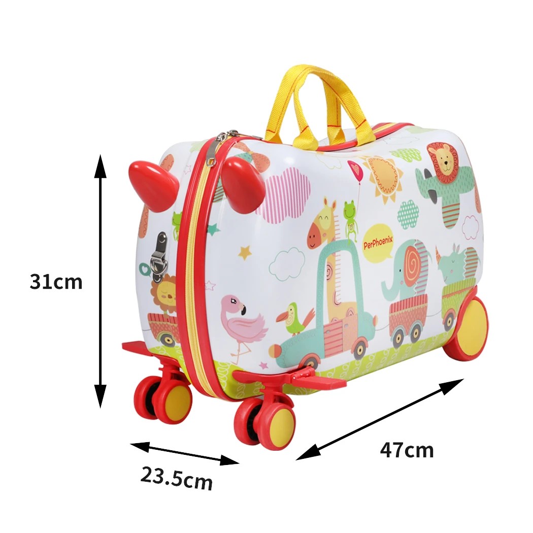 3 BoPeep Kids Suitcase Animal Print Luggage, 3 of 8