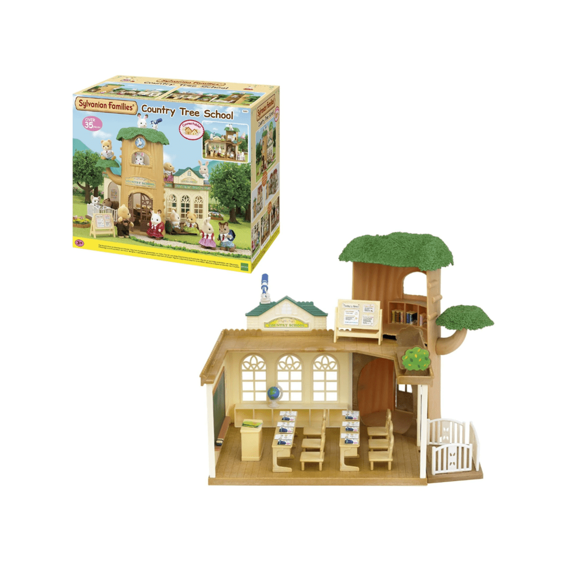 1 Epoch Co Ltd Sylvanian Families Country Tree School, 1 of 6