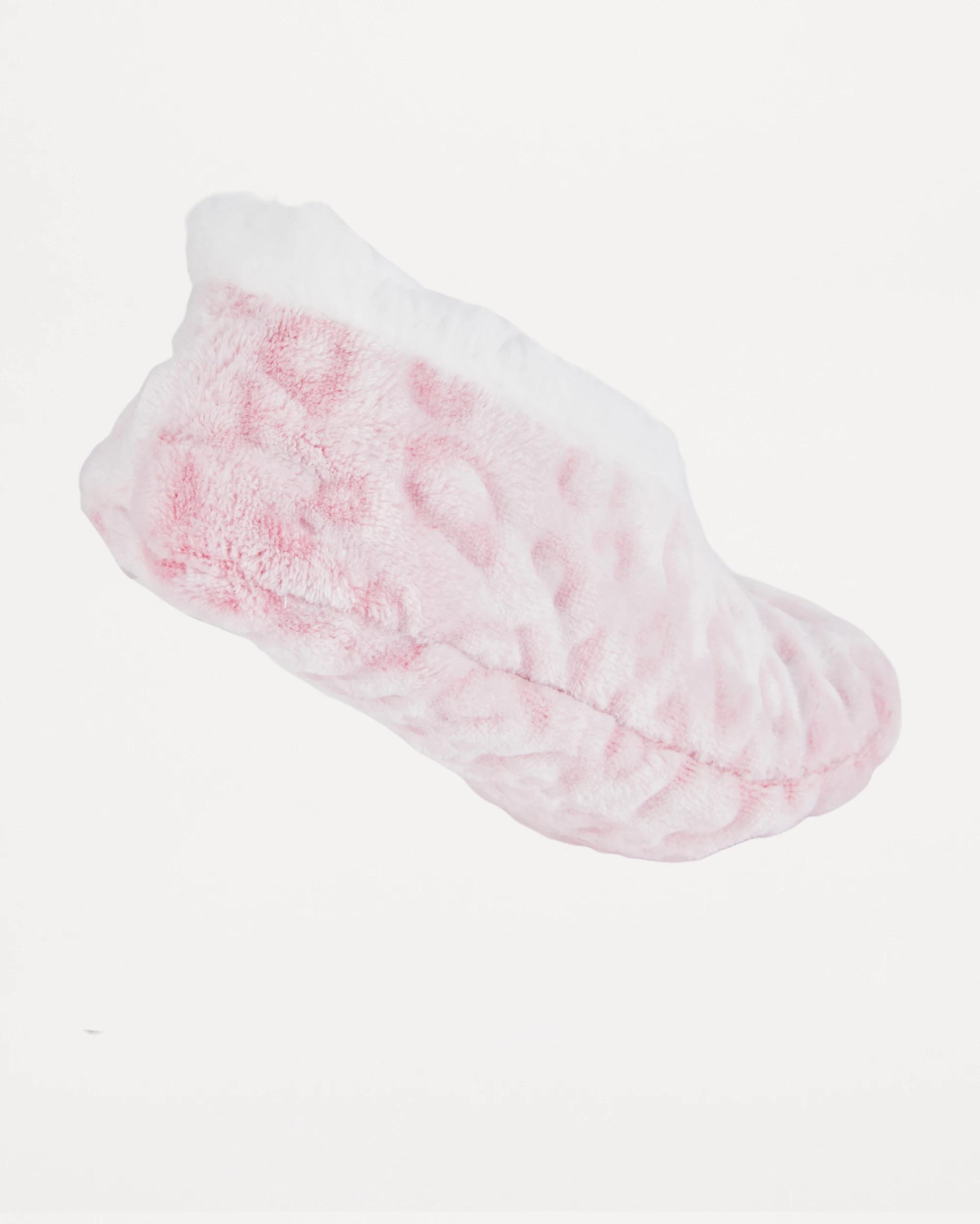 3 Plush Footlets Bllet Pink, 3 of 4