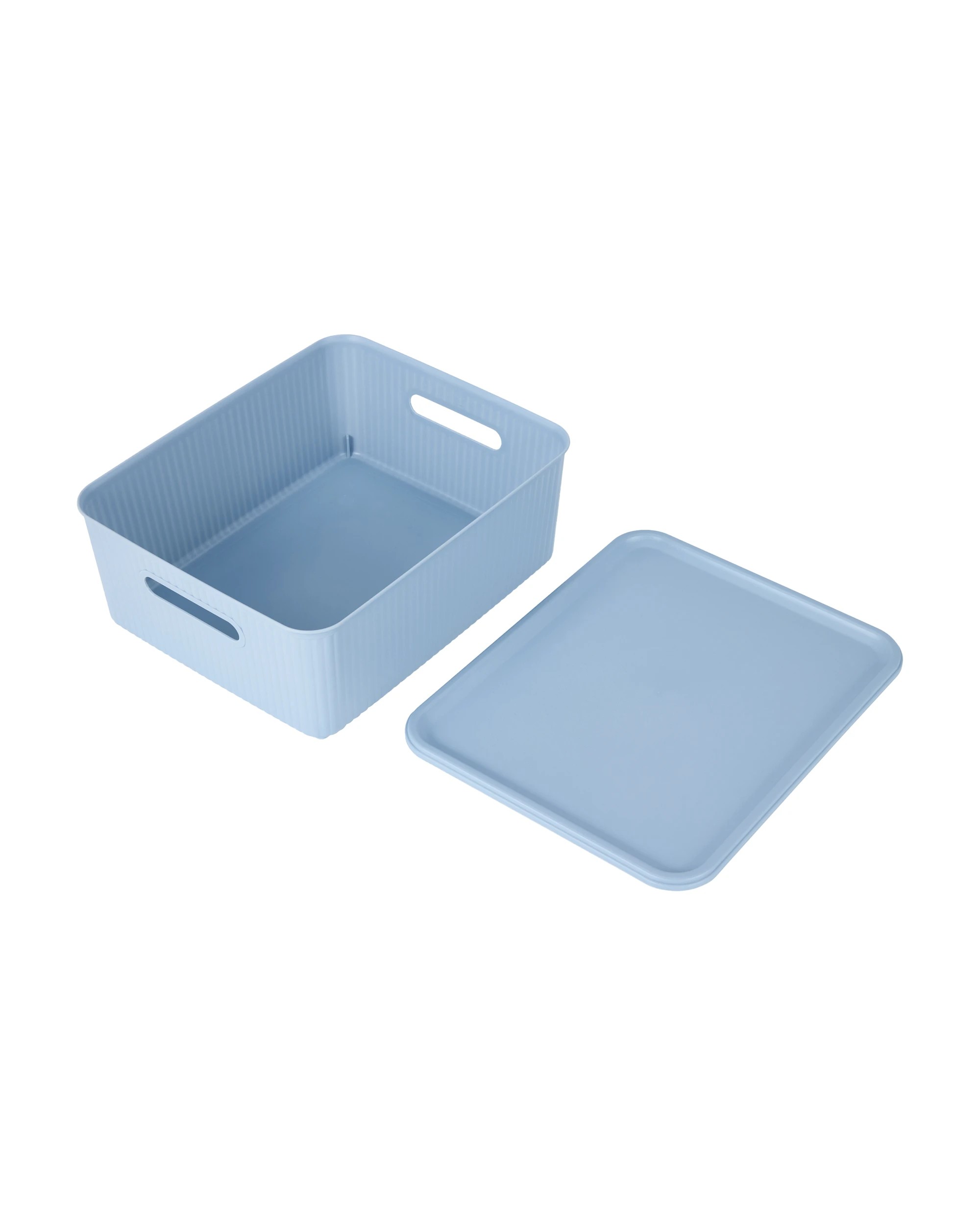 5 11L Ribbed Container - Blue, 5 of 7