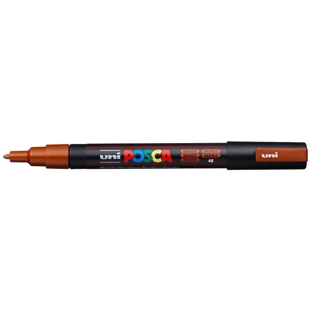 1 POSCA PC 3M Paint Marker Bronze, 1 of 7