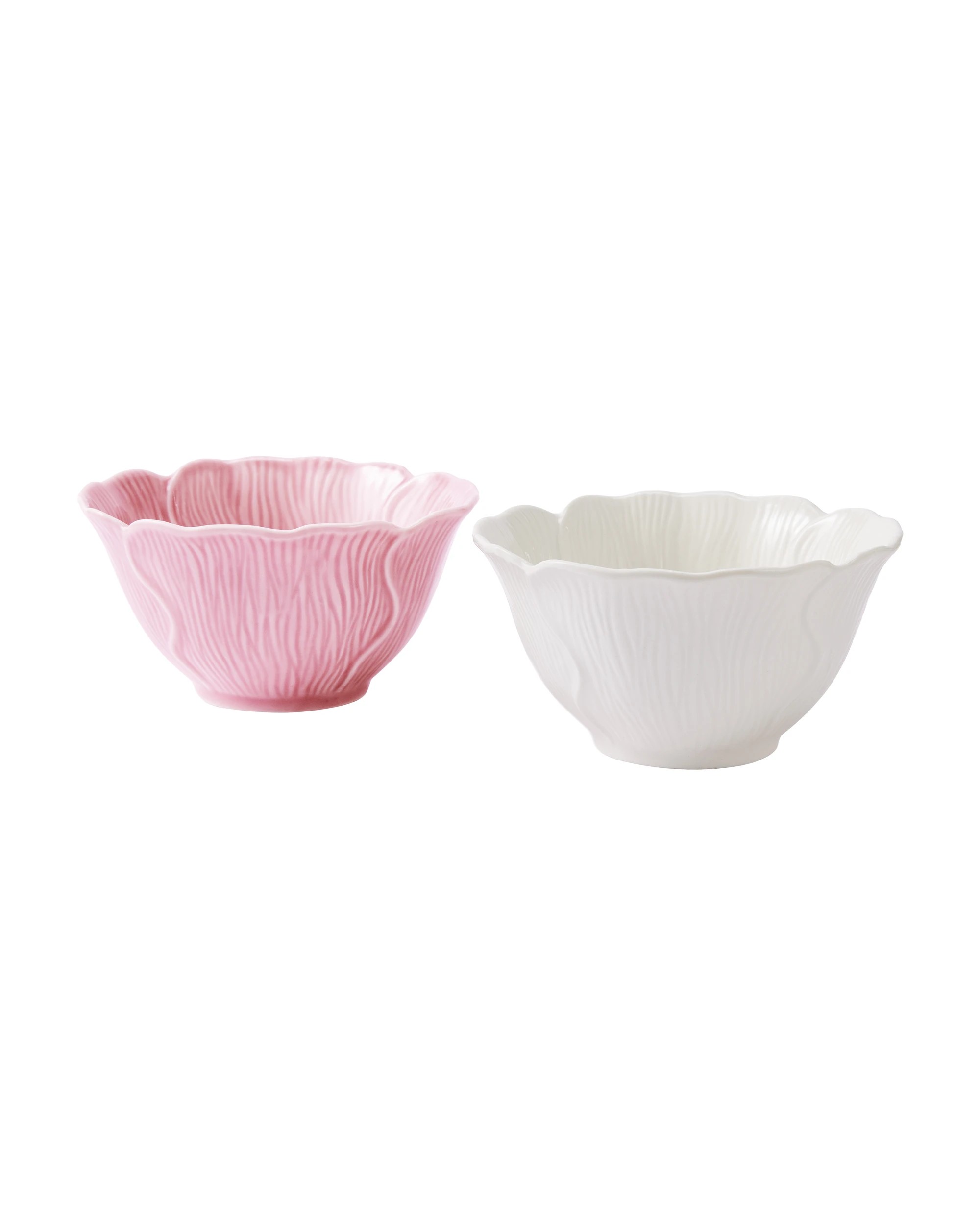1 Set of 2 Floral Bowls, 1 of 7