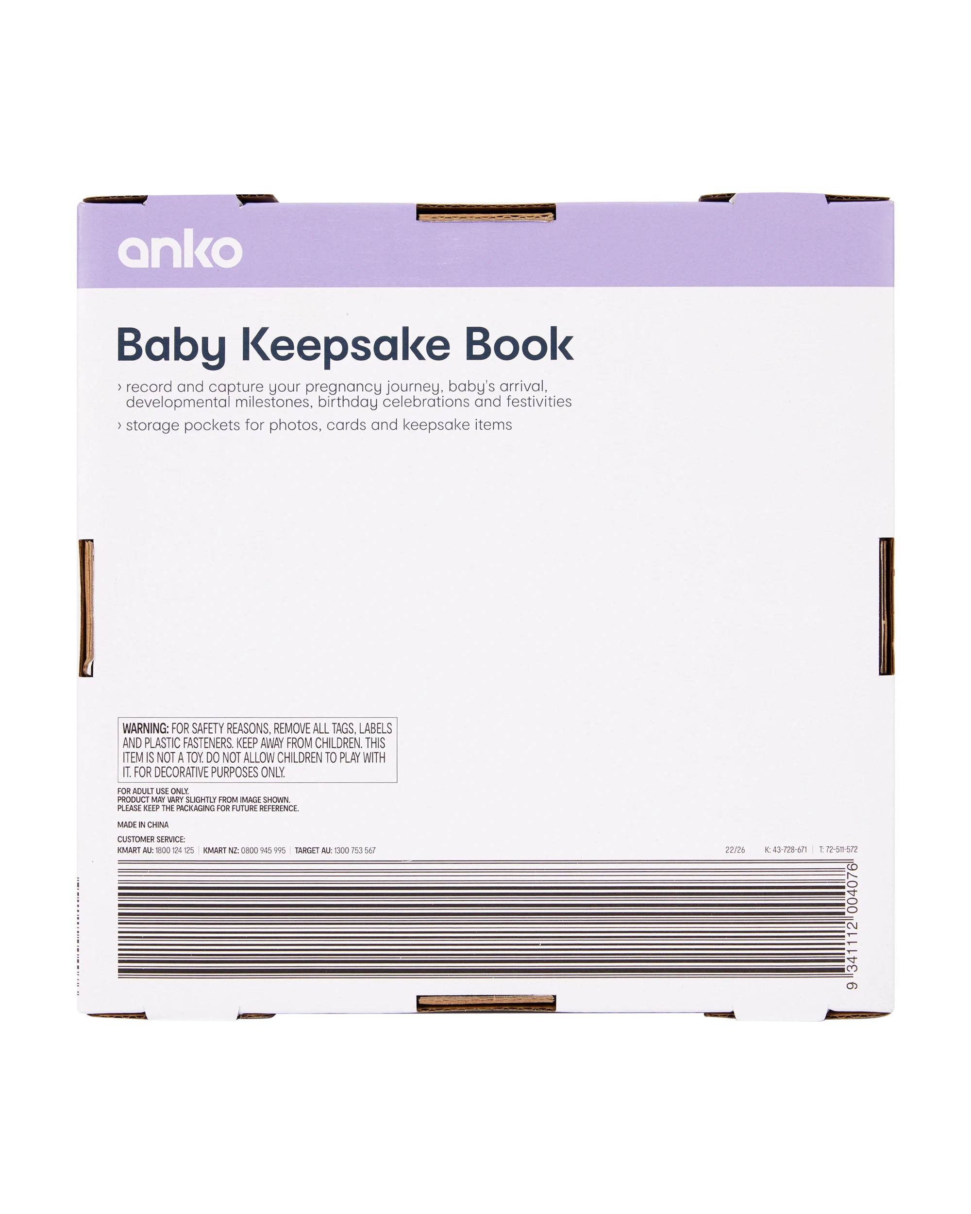 6 Baby Keepsake Book, 6 of 6