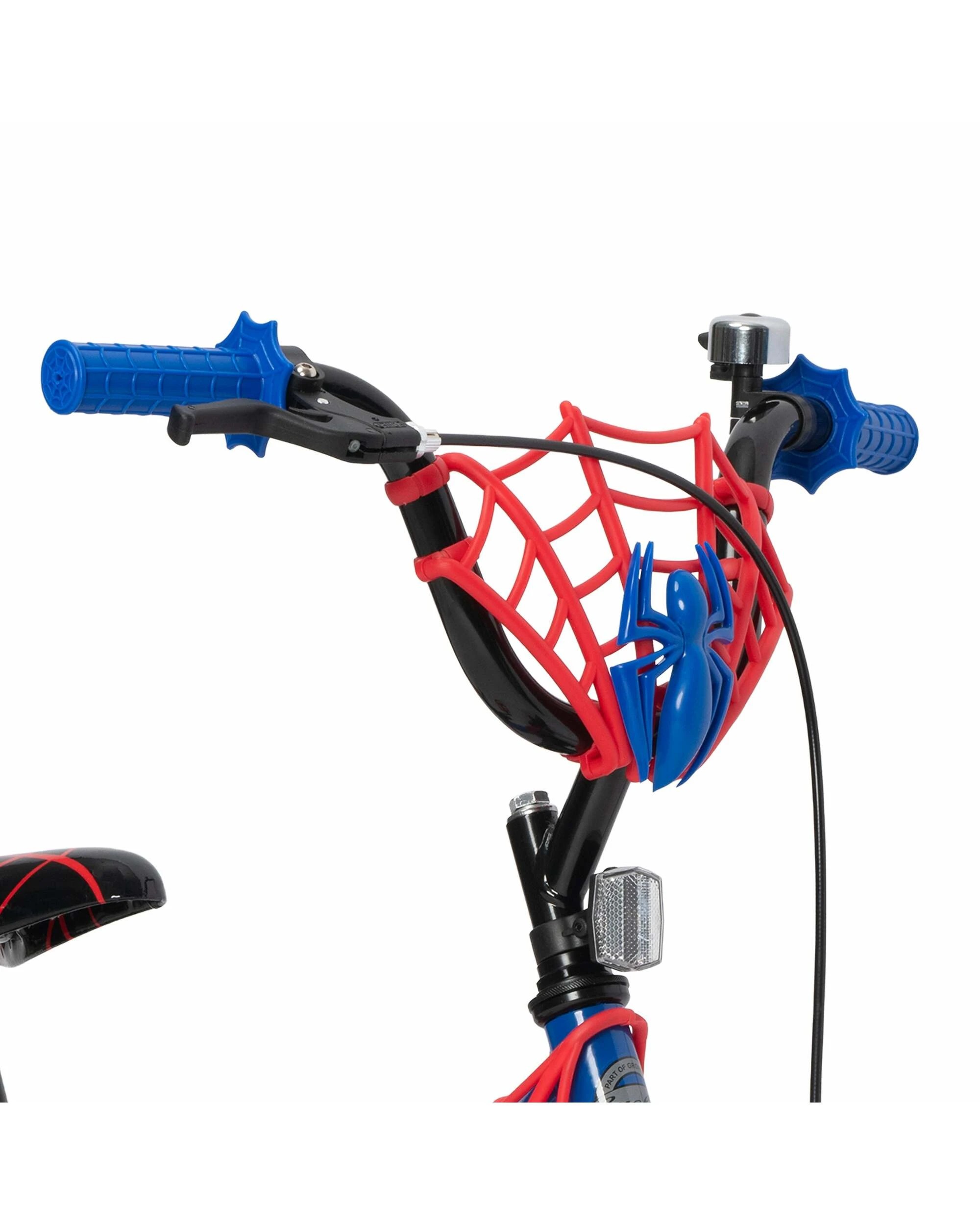 6 Marvel Spider-Man 40cm 3D Kids Bike - Blue, 6 of 6