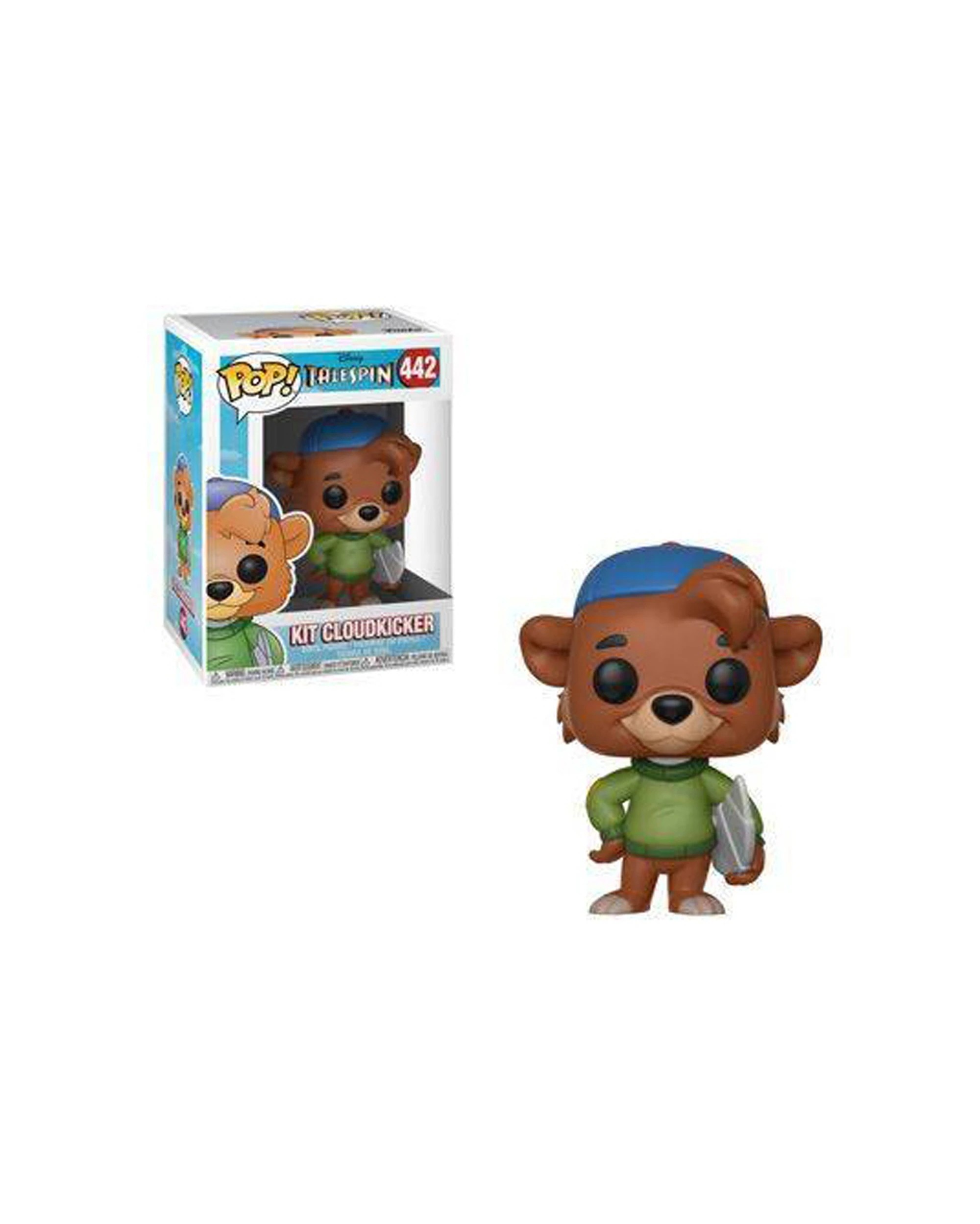 2 Pop Vinyl Figurine TaleSpin - Kit Cloudkicker - 10cm Vinyl Action Figure - Multi, 2 of 3