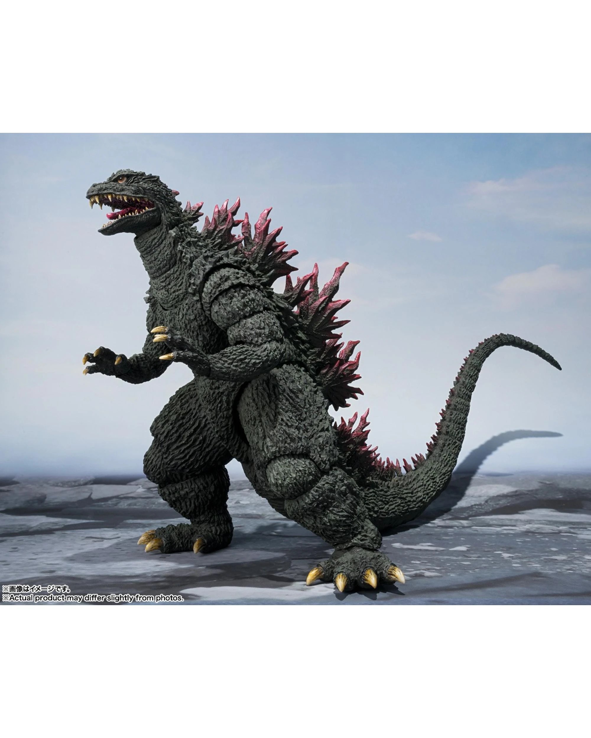 5 Tamashii Nations S.H.MonsterArts Godzilla 2000 VS Megaguirus Figure, 5 of 7